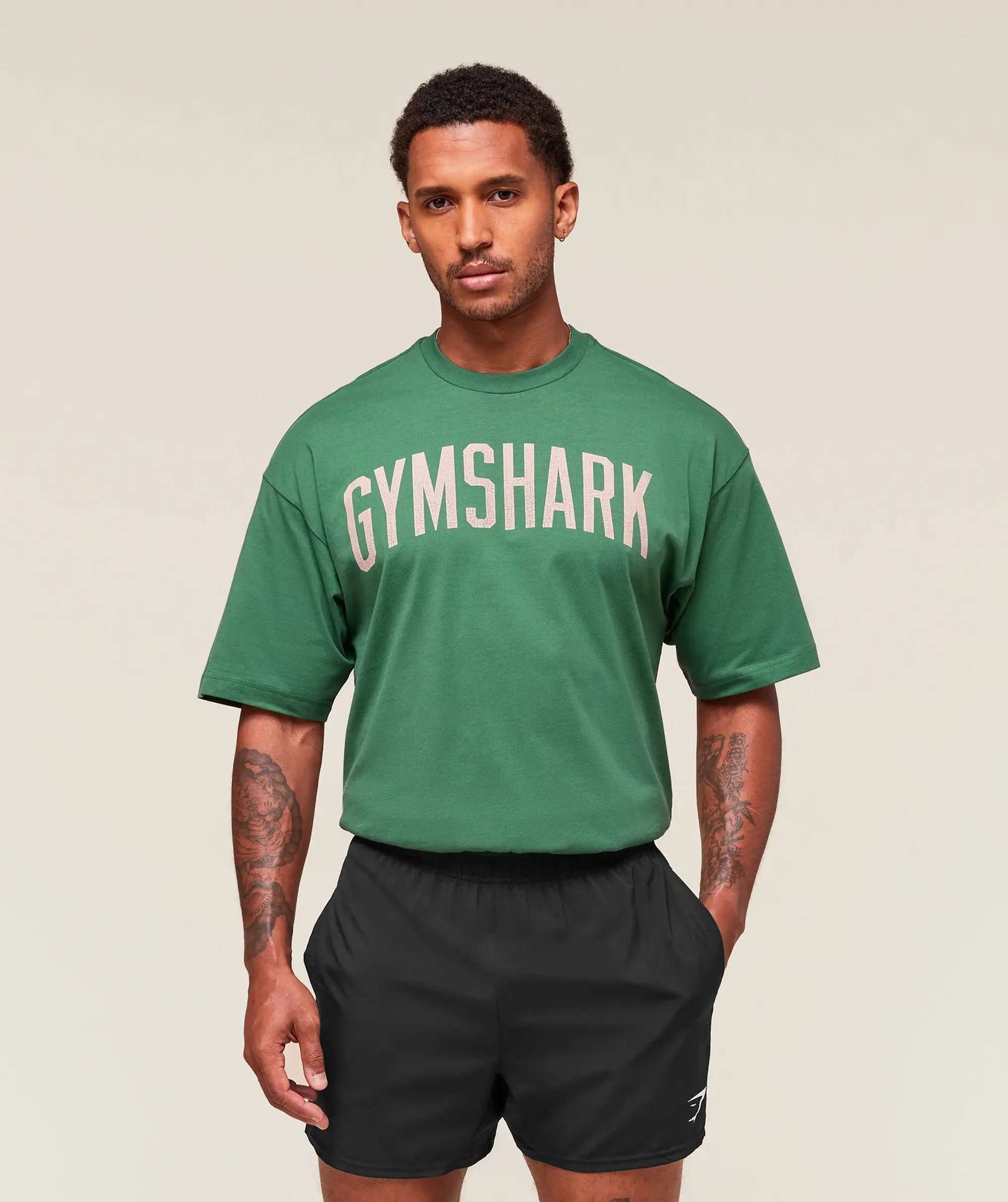  Worn Graphic T-Shirt - Lift Green