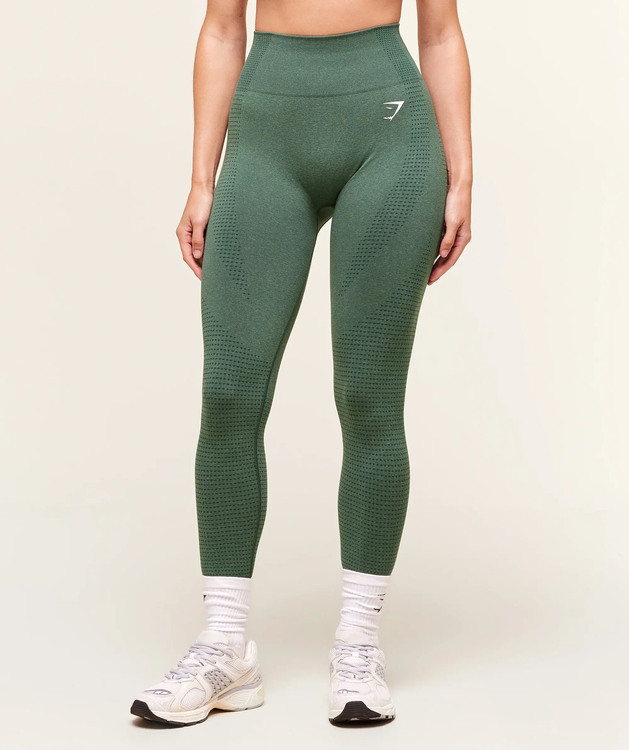  Vital Leggings - Dark Green Marl
