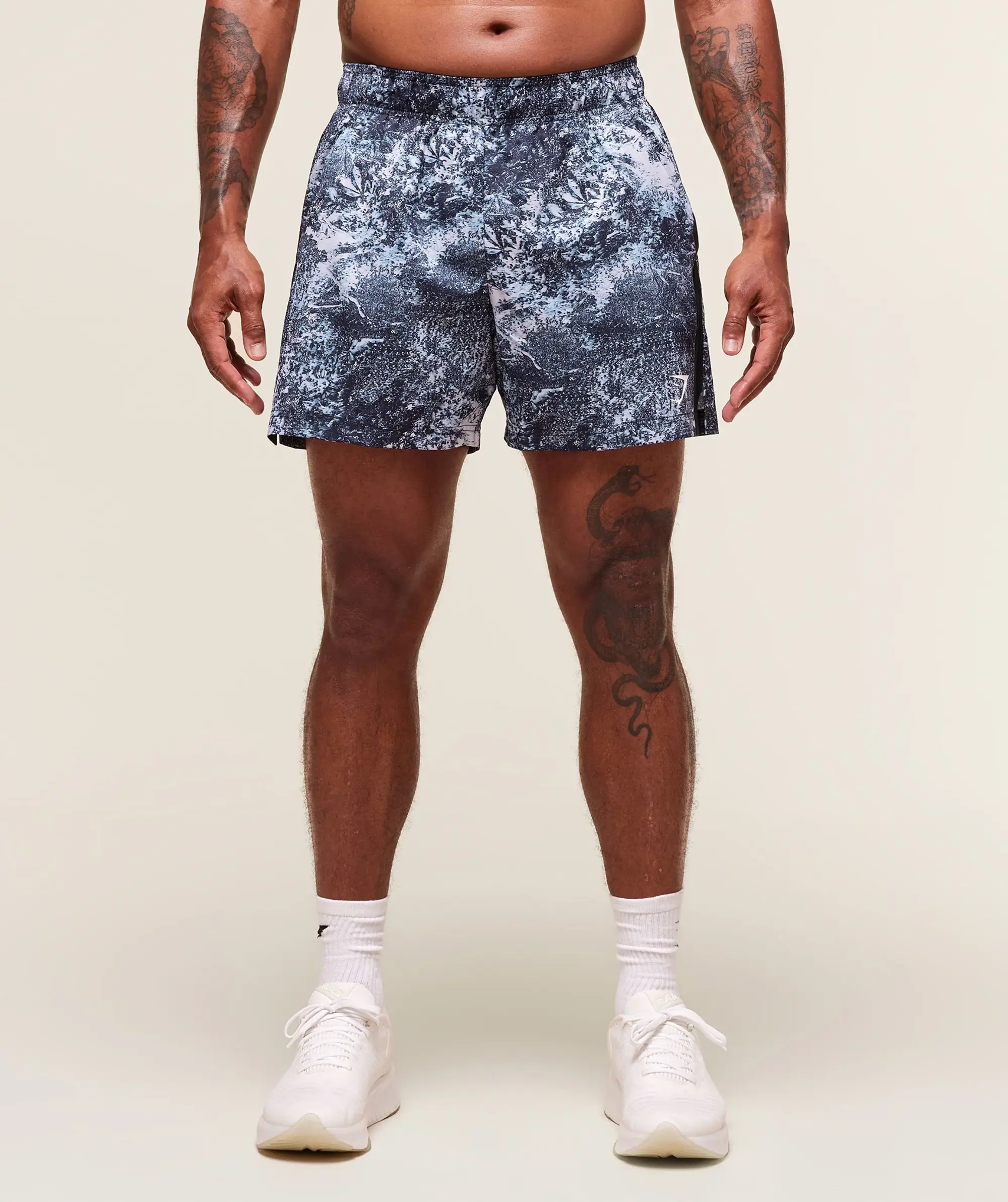  Sport  5" Shorts - Smoke Blue/Black
