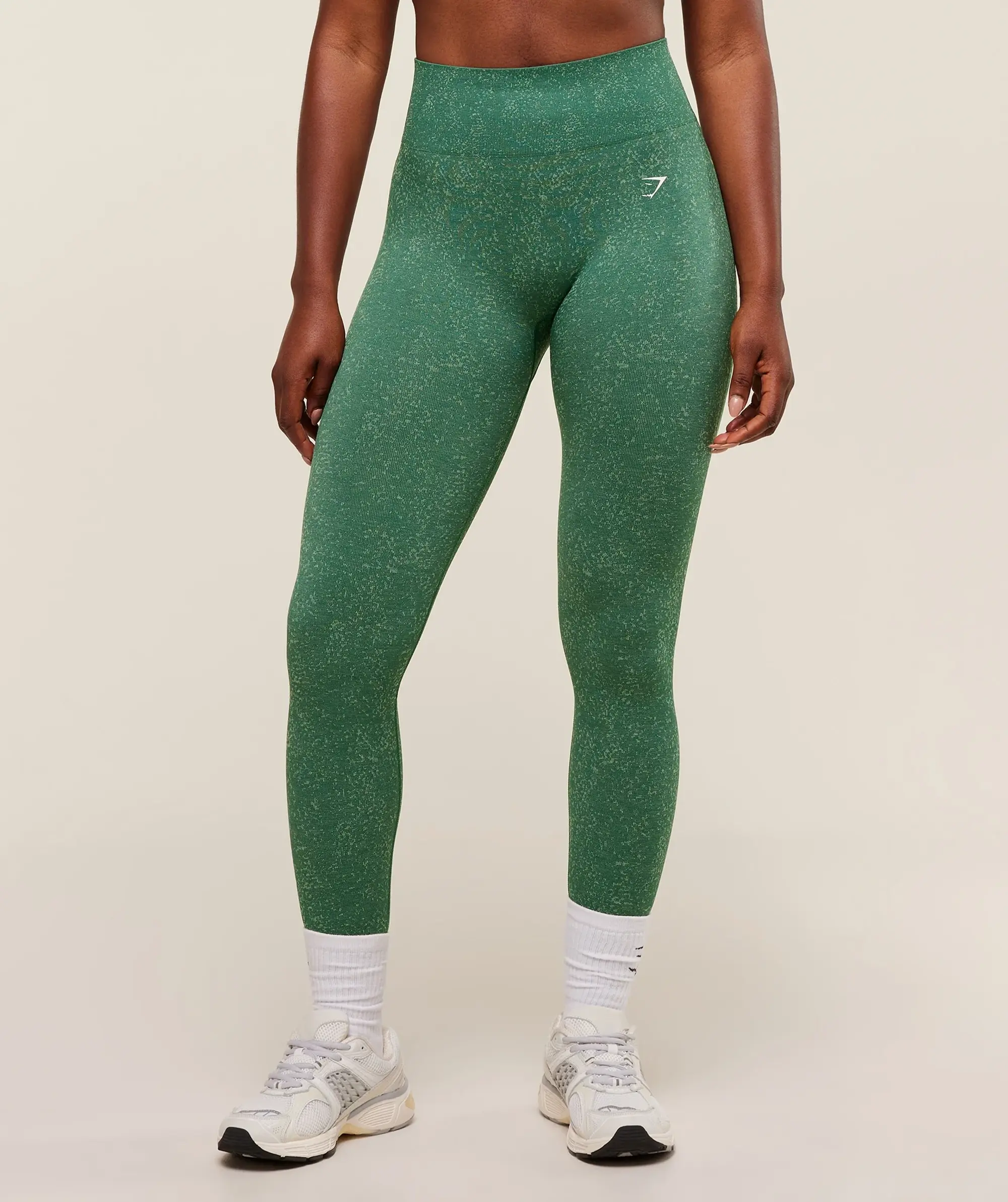  Adapt Fleck x Whitney Seamless Leggings - Lift Green/Clay Green