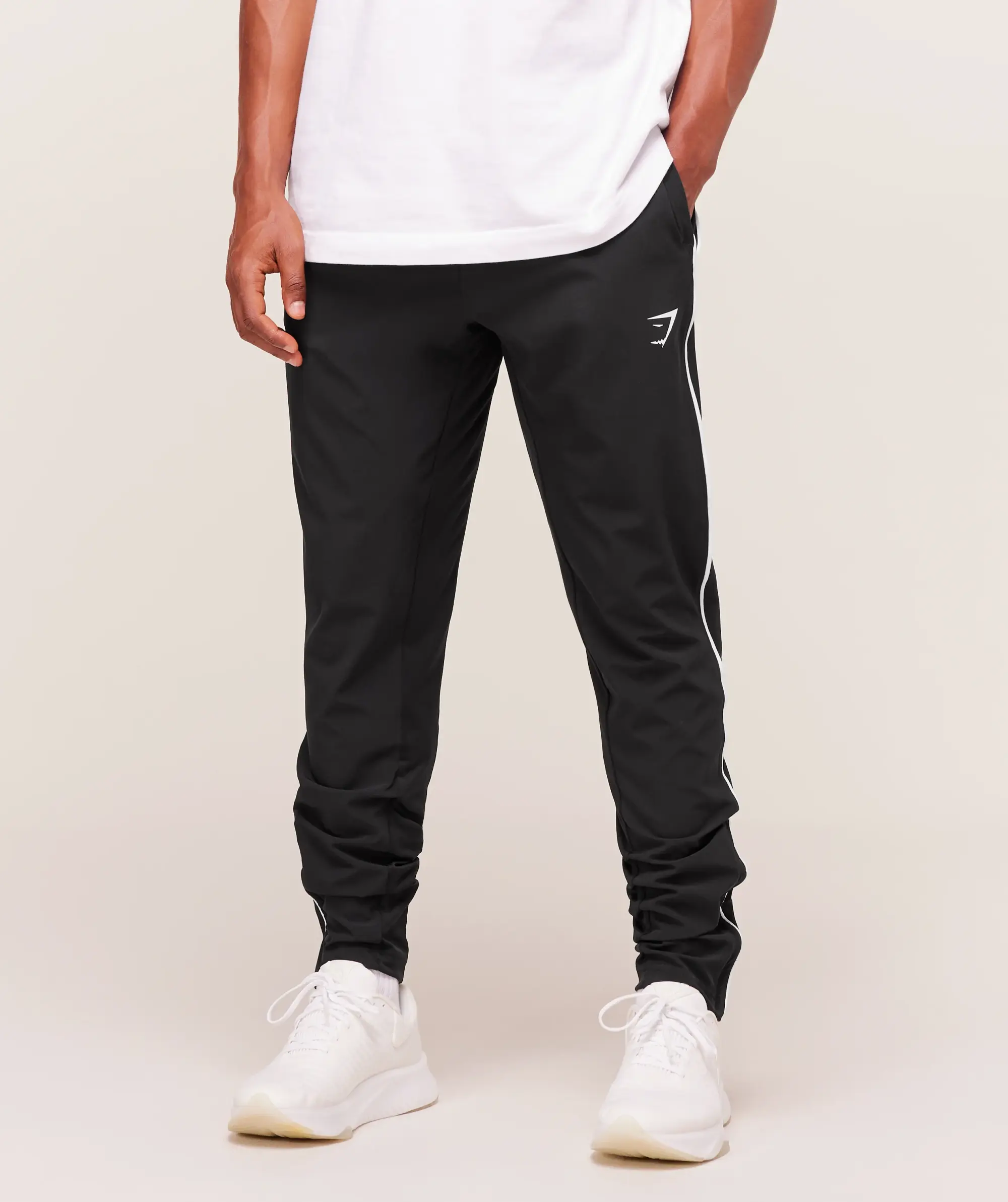  Arrival Woven Block Joggers - Black