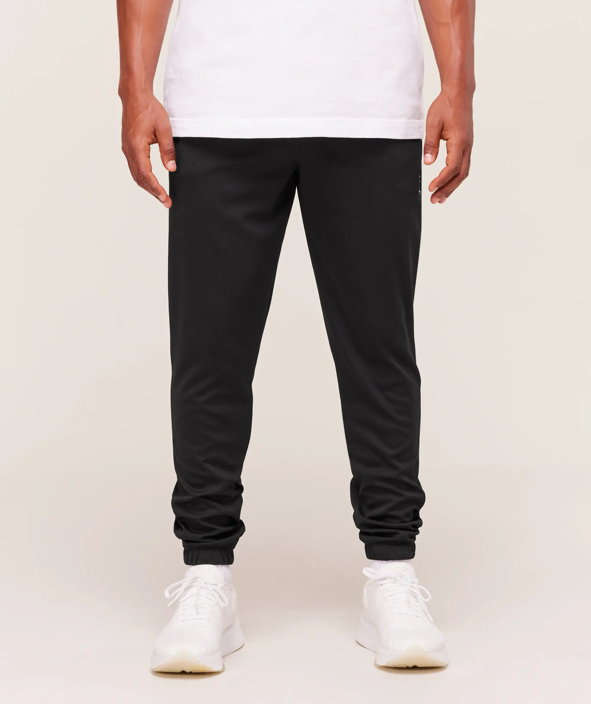  Arrival Knit Block Joggers - Black