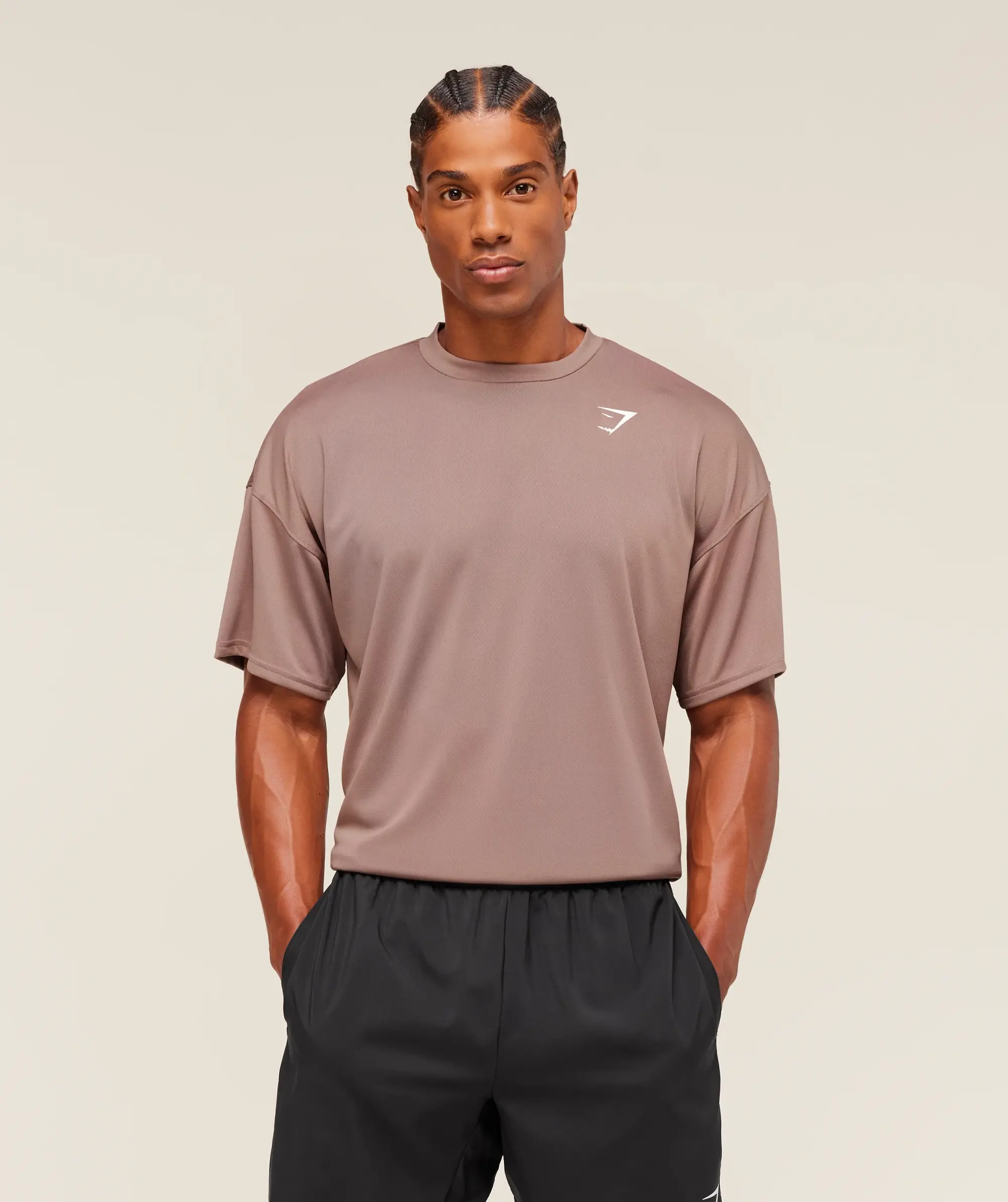  Arrival Oversized T-Shirt - Chestnut Pink