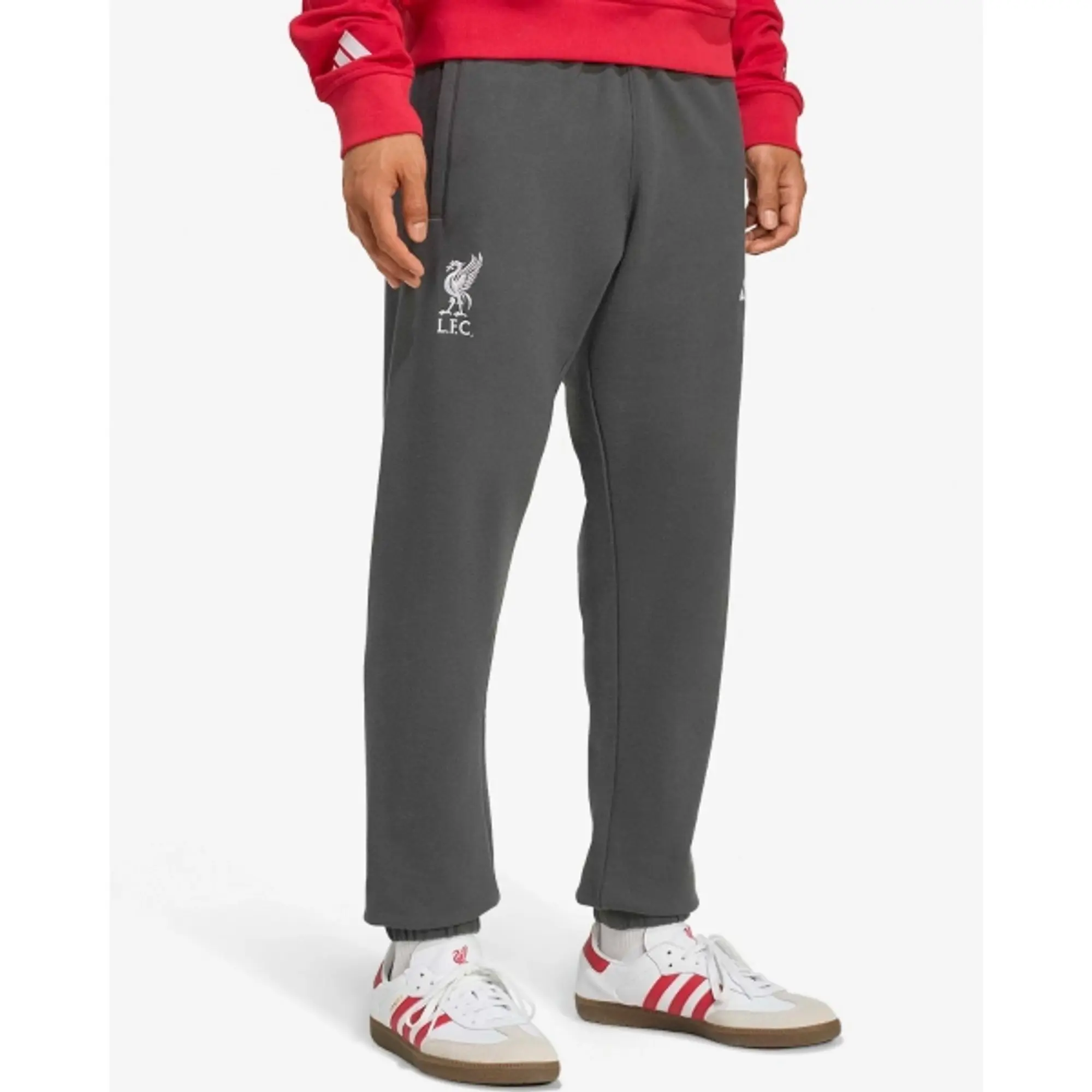 LFC adidas Mens 25/26 US Pack Pants Grey