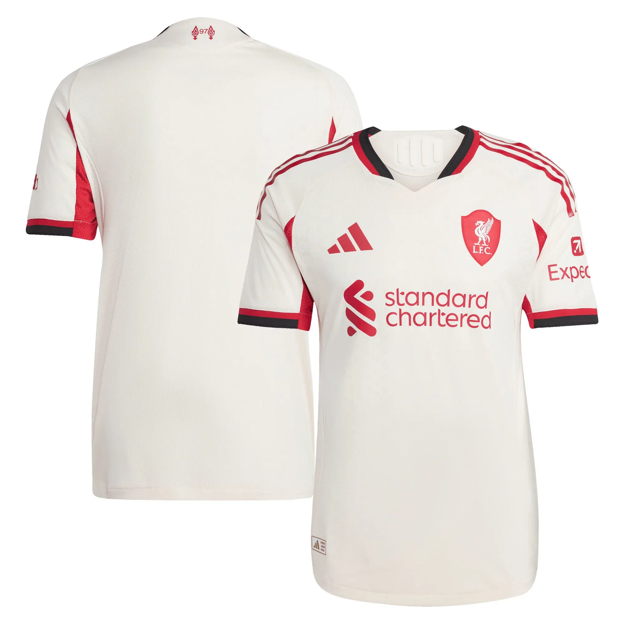 LFC adidas Mens 25/26 Authentic Away Jersey