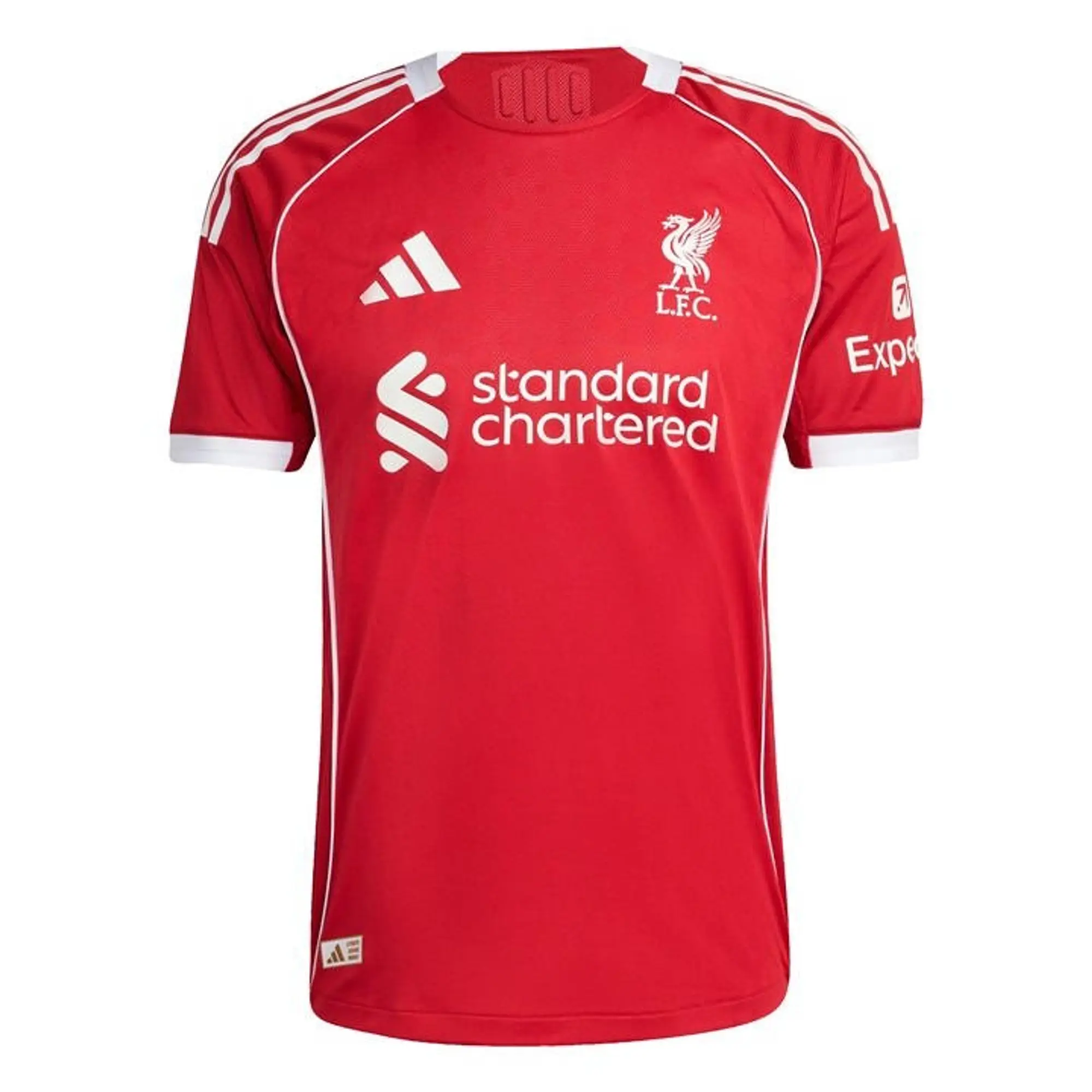 LFC adidas Mens 25/26 Authentic Home Jersey