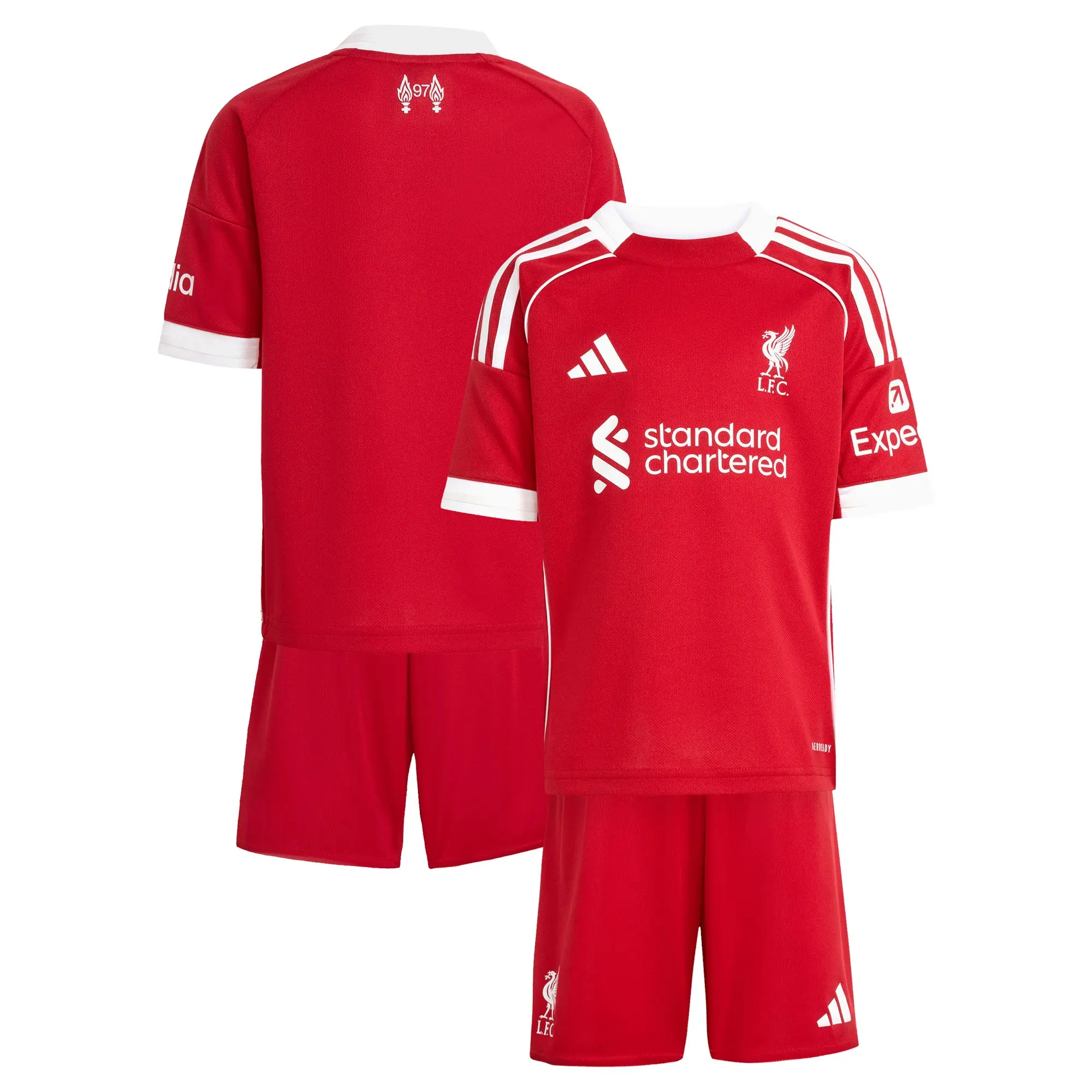 LFC adidas Kids 25/26 Home Mini Kit