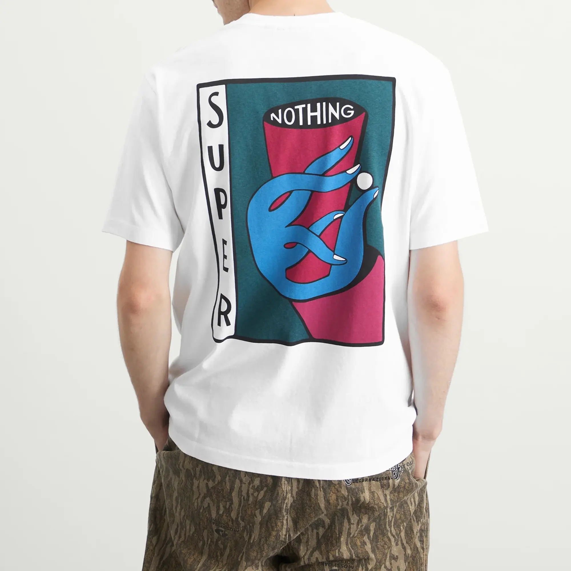 By Parra Men's Super Nothing T-Shirt White
