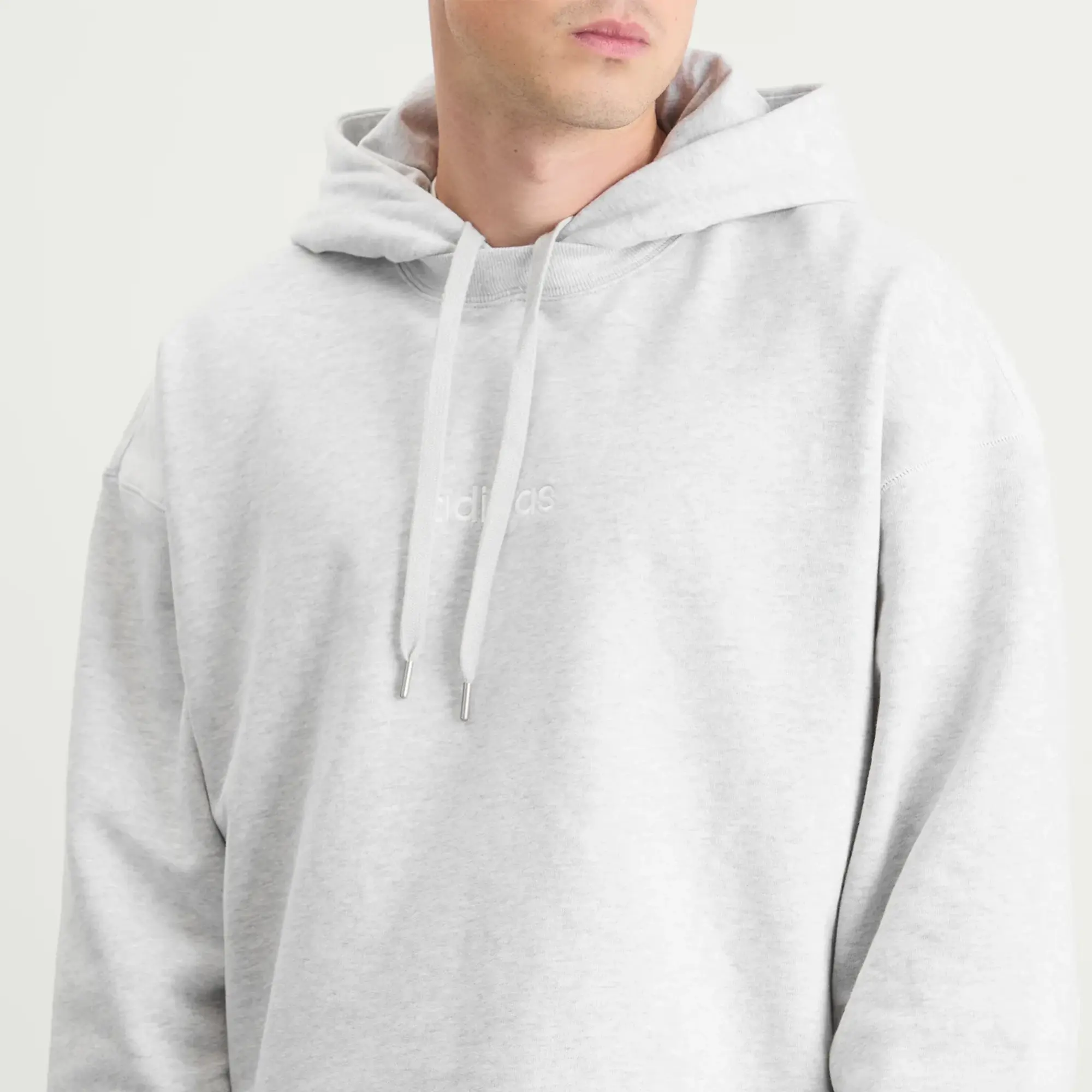 Adidas Men's OG LA Hoodie Light Grey Heather