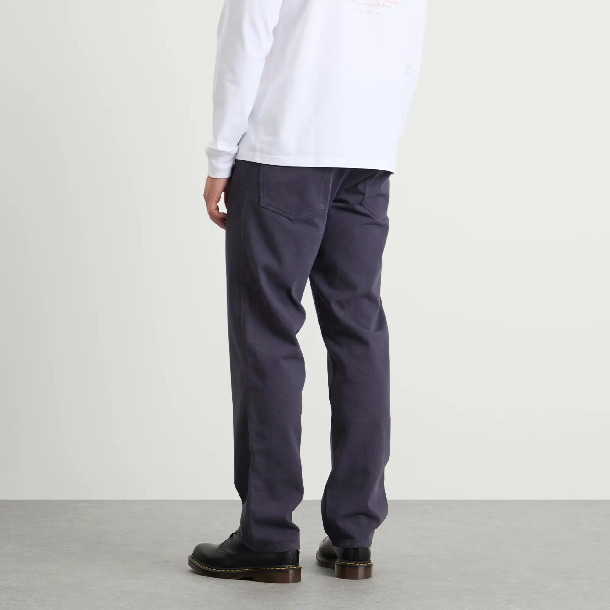Palmes Men's Coarse Trousers Dark Blue