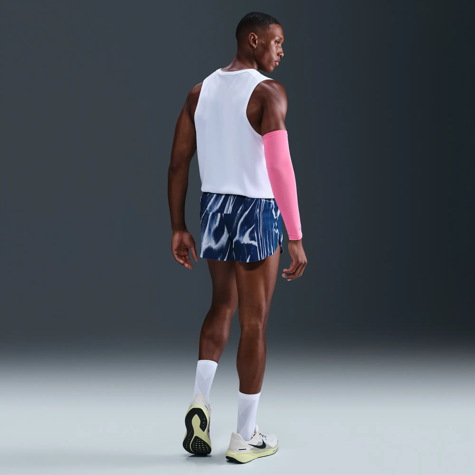 Nike AeroSwift Men's Dri-FIT ADV 5cm (approx.) Running Shorts - Blue - Polyester/Elastane