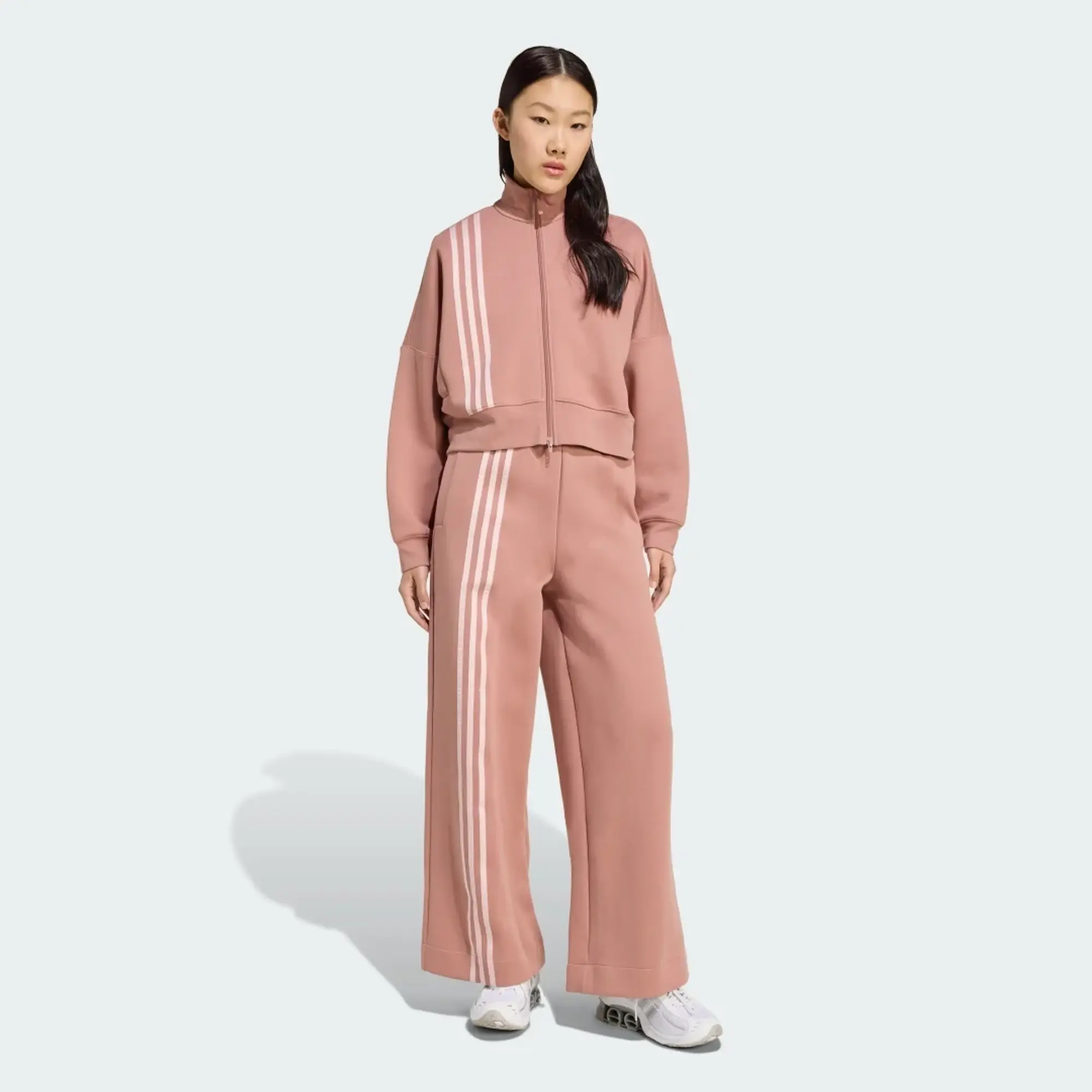 adidas Off Placed 3-Stripes Zip Up