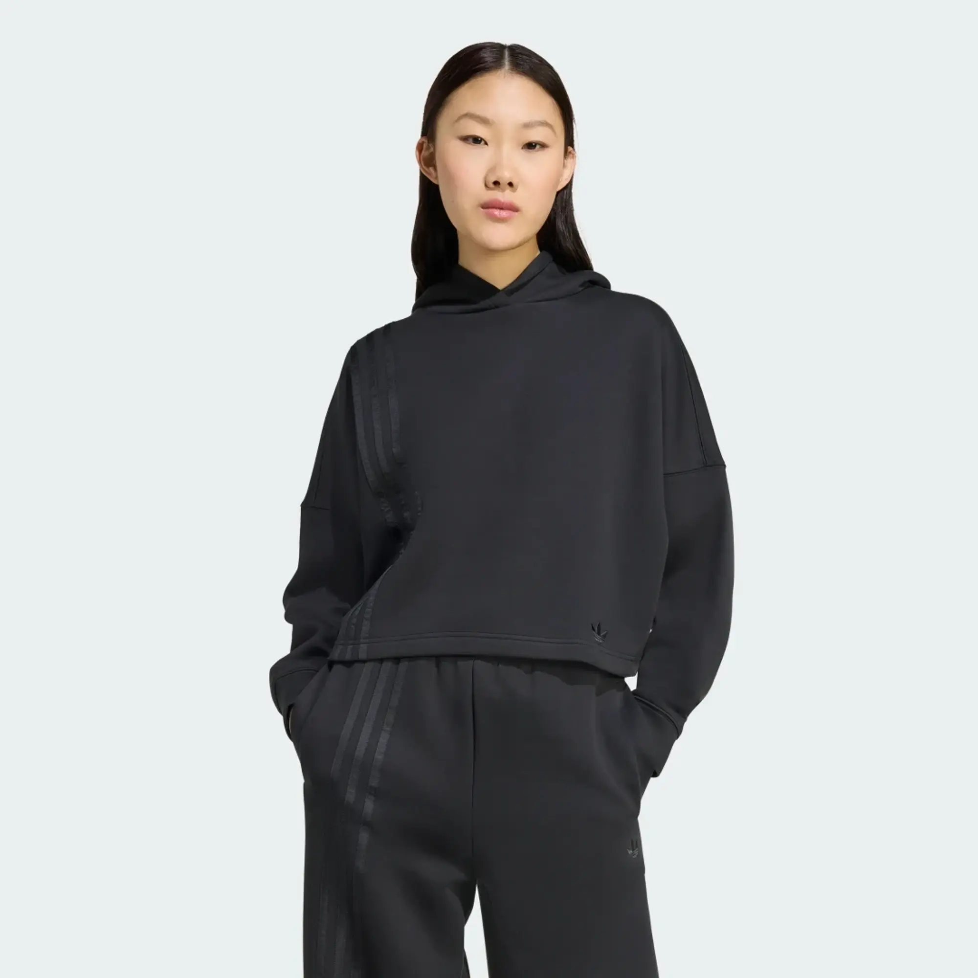 adidas Off Placed 3-Stripes Hoodie