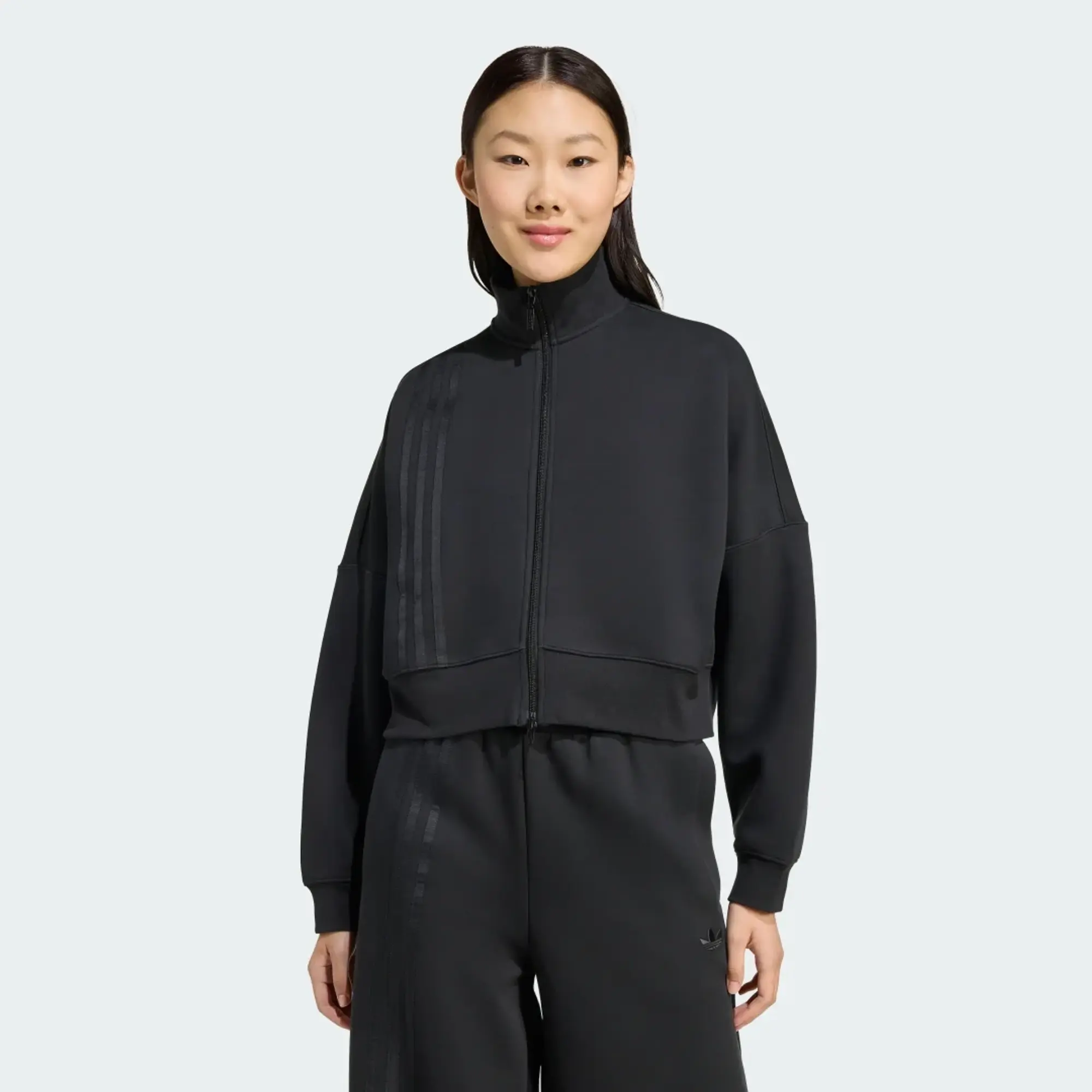 adidas Off Placed 3-Stripes Zip Up