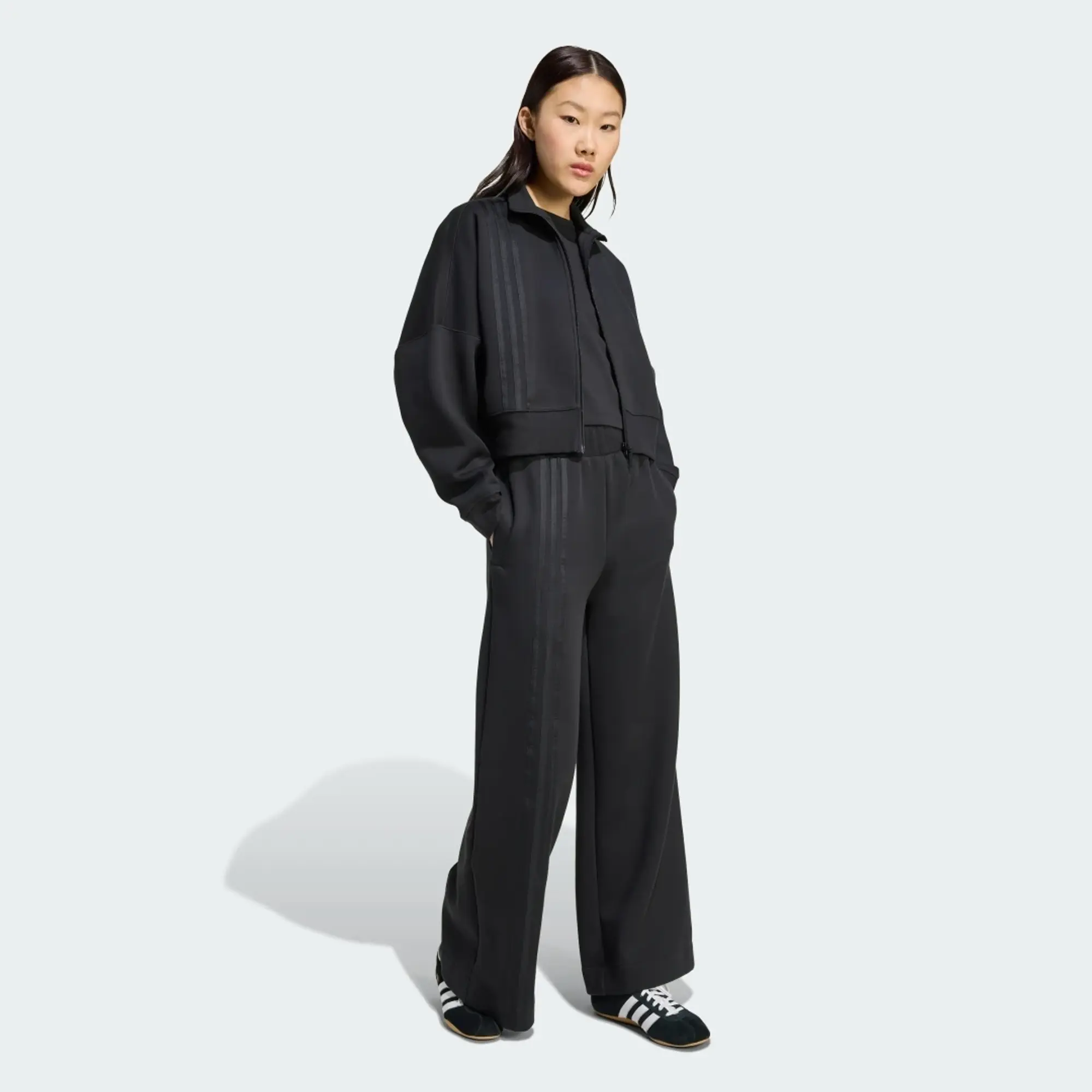 adidas Off Placed 3-Stripes Zip Up