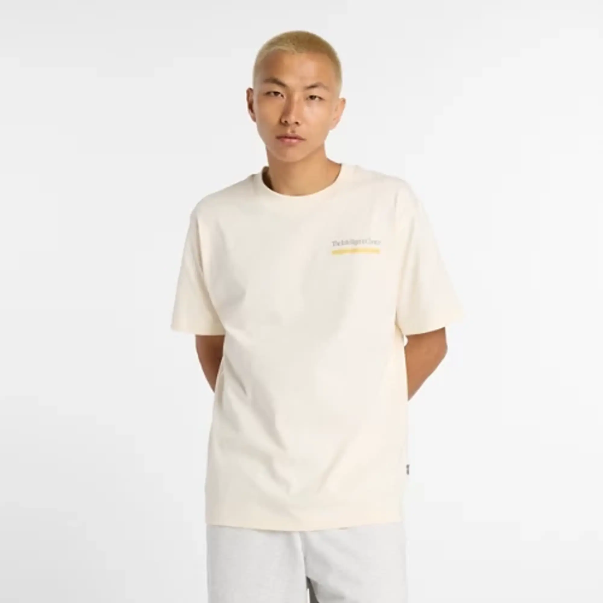 New Balance Men's Athletics Intelligent Choice T-Shirt in White Cotton