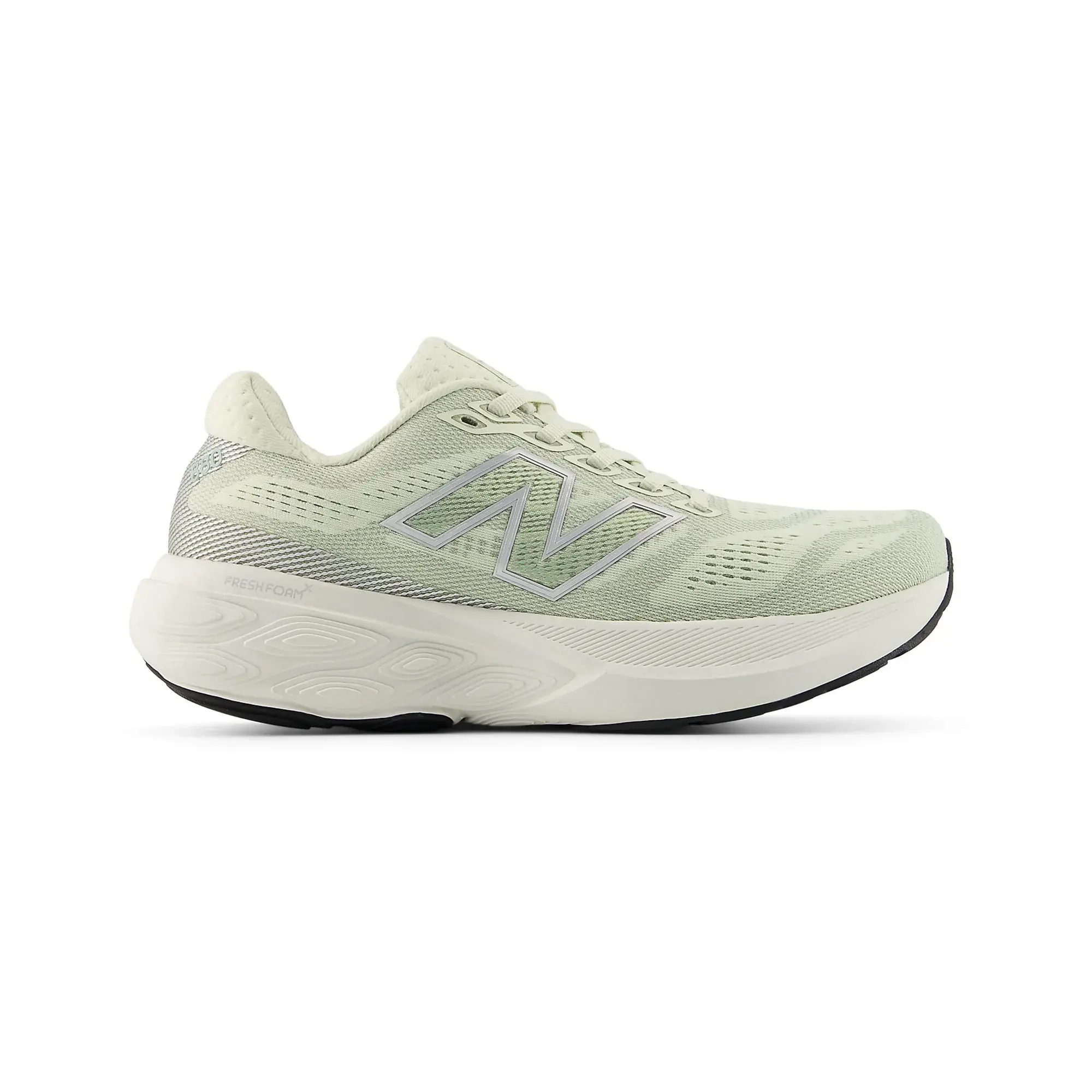 New Balance Women's Fresh Foam X 880v15 in Grey/White/Green Synthetic