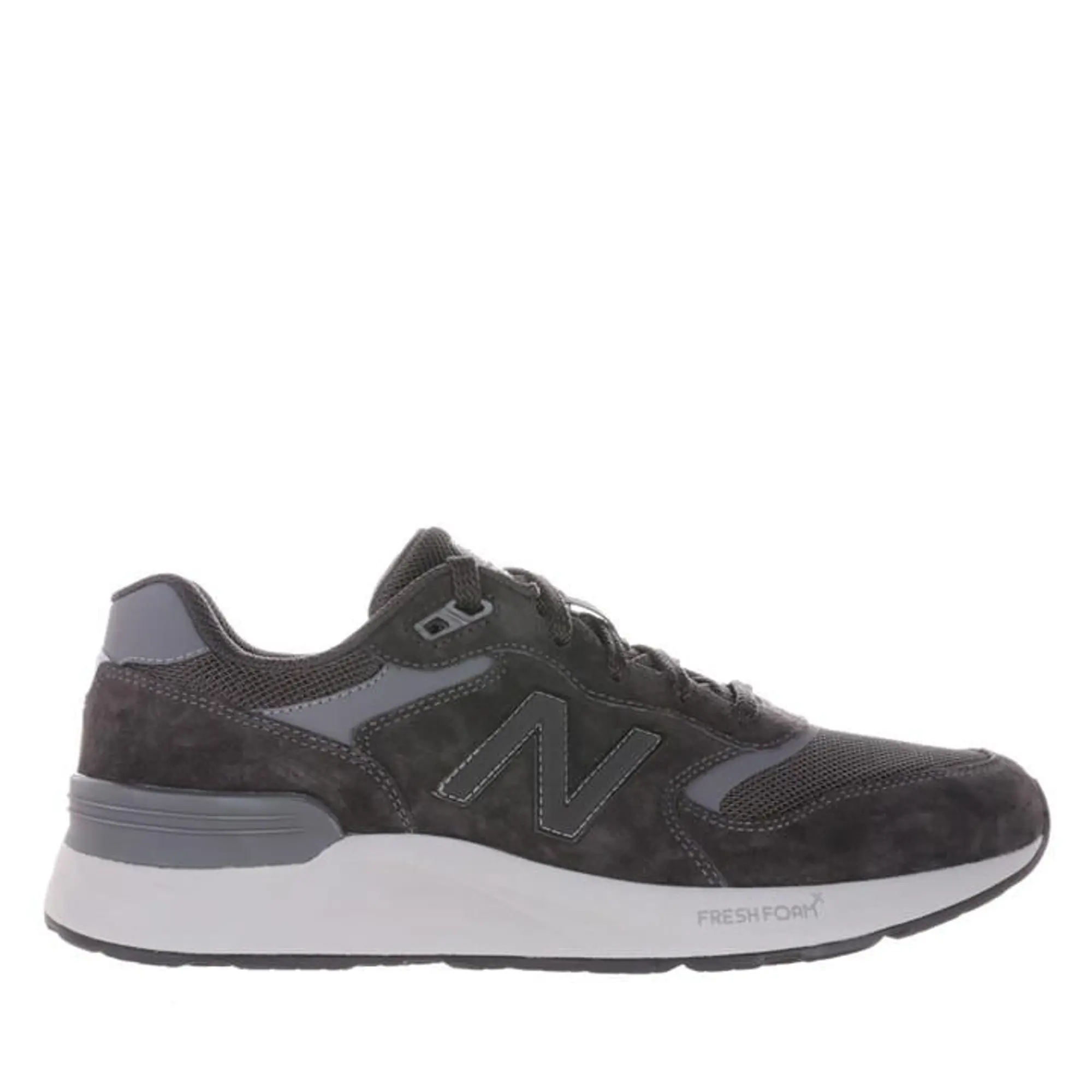New Balance Men's Fresh Foam Walking 880 v7 in Black Synthetic