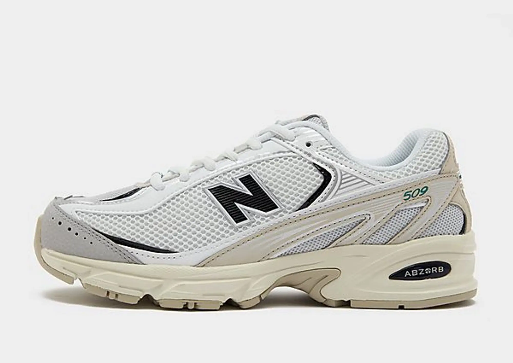 New Balance Unisex U509V1 in Grey/White/Black Synthetic