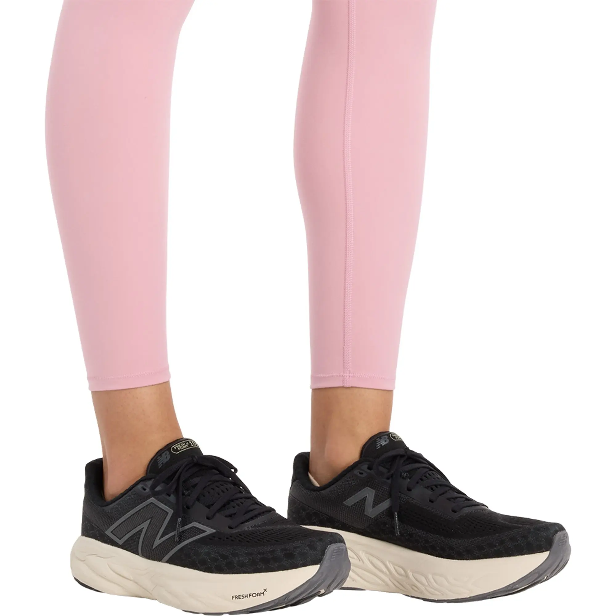 New Balance Women's NB Harmony High Rise Legging 25" in Pink Poly Knit