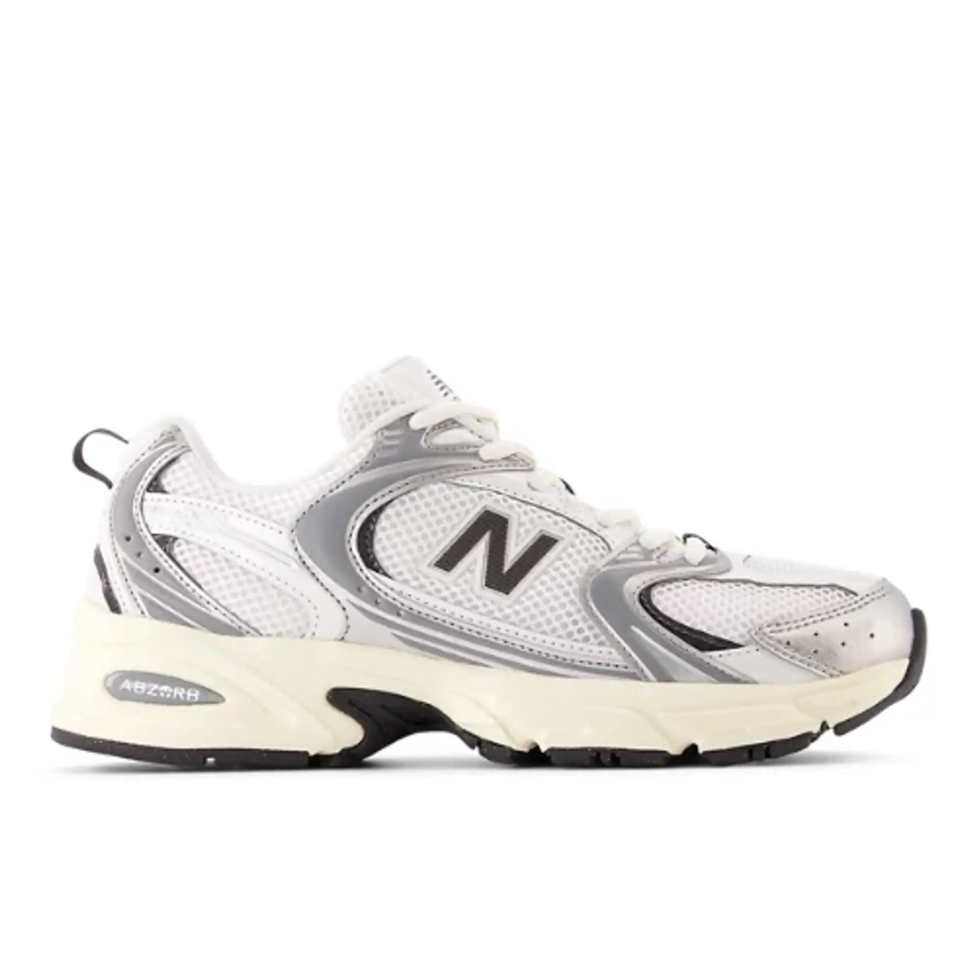 New Balance Unisex 530 in Grey/Black Synthetic