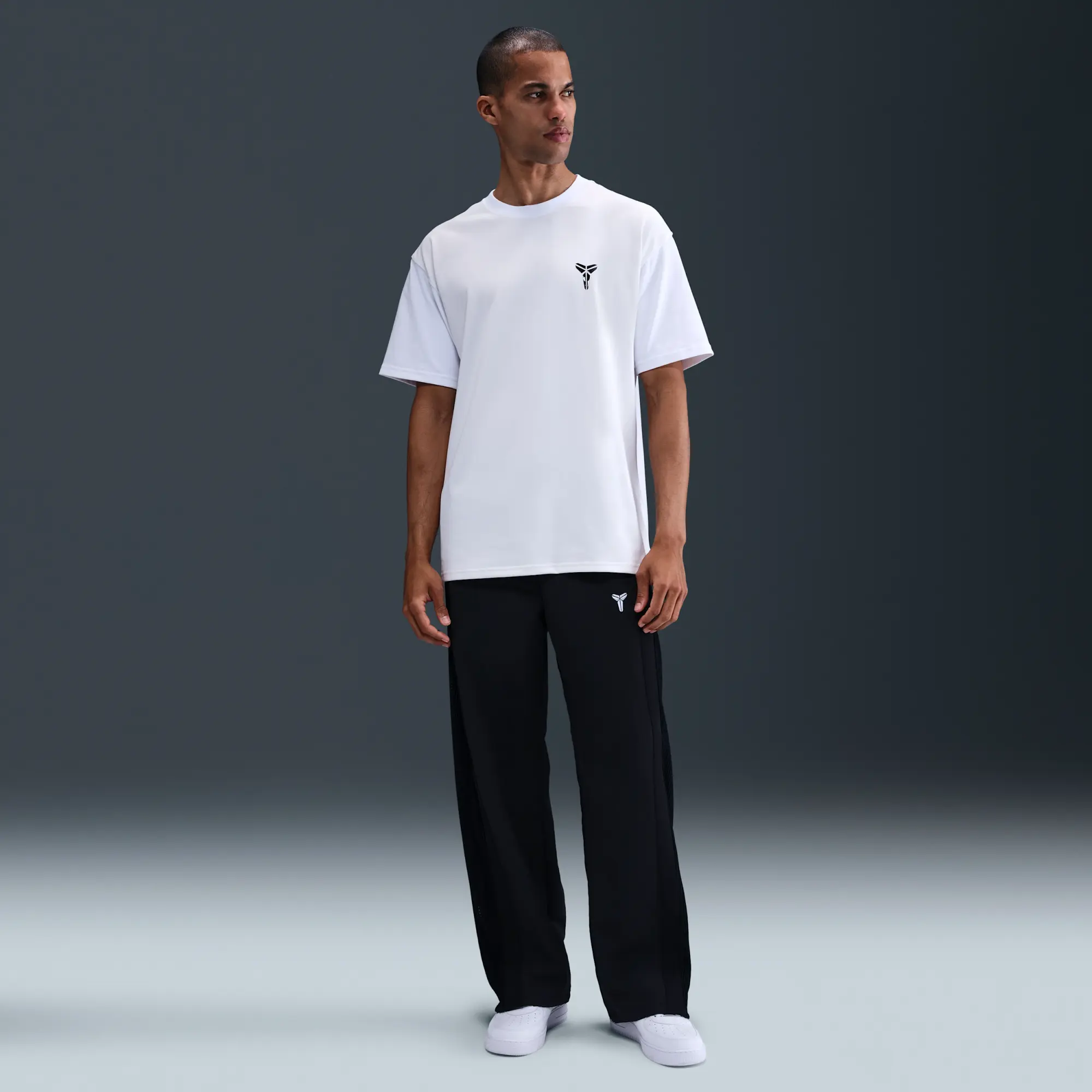 Nike Kobe Men's Dri-FIT Basketball T-Shirt - White - Polyester/Cotton