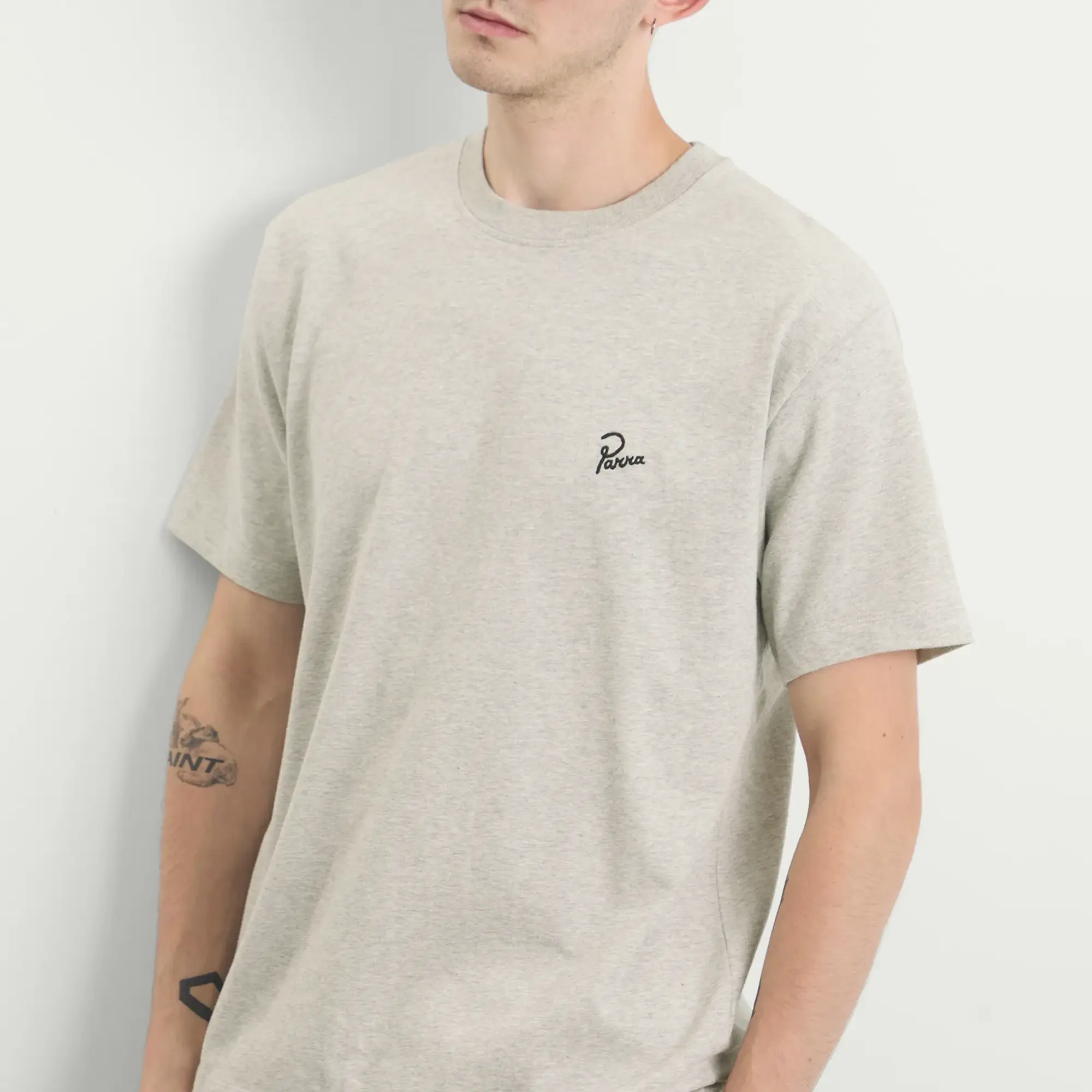 By Parra Men's Signature T-Shirt Heather Grey