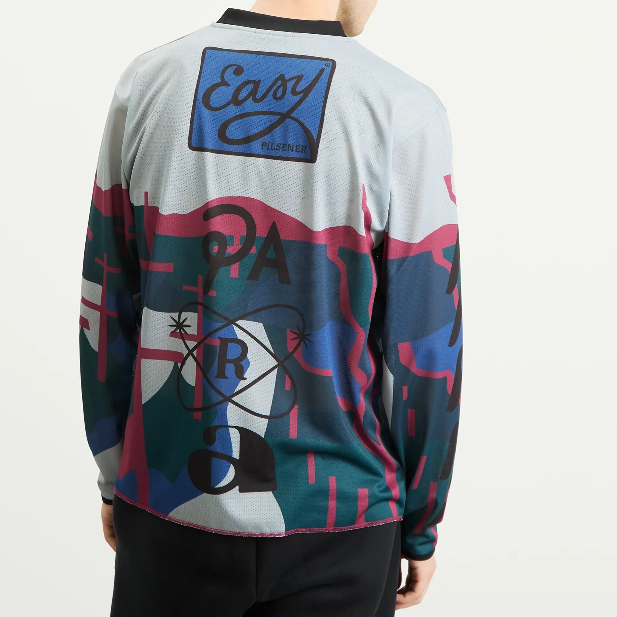 By Parra Men's Dirt Jumper Long Sleeve T-Shirt Grey