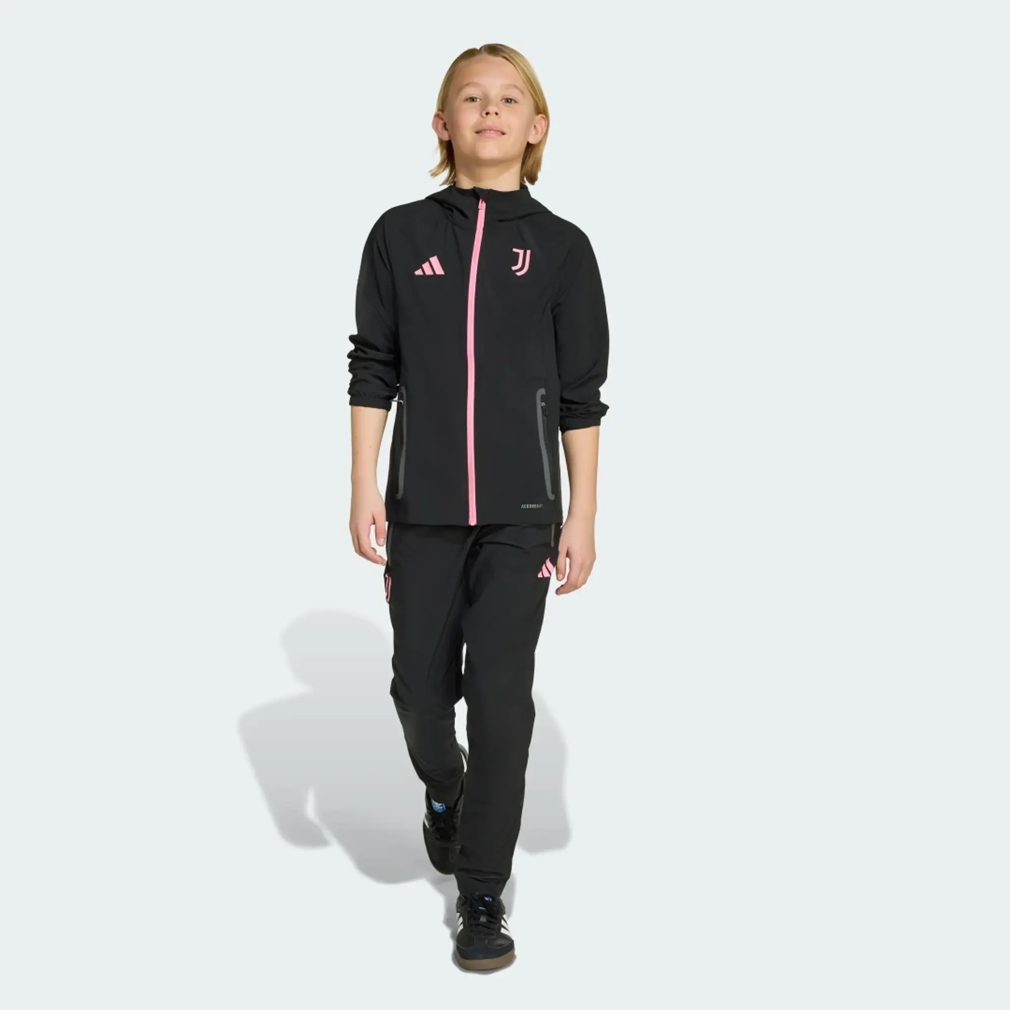 adidas Juventus Tiro 25 Competition Vis Tech Travel Pants Kids
