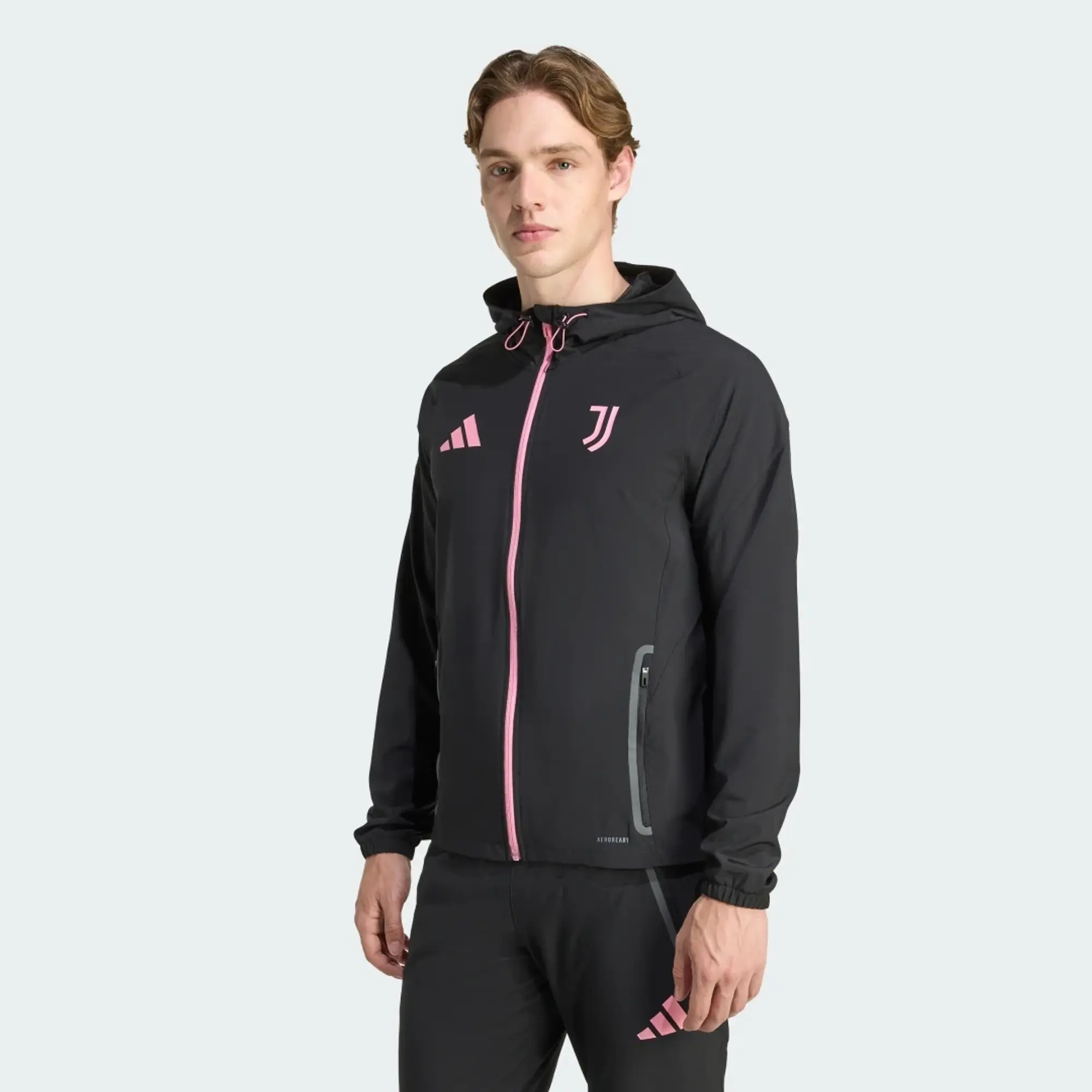 adidas Juventus Tiro 25 Competition Vis Tech Travel Jacket