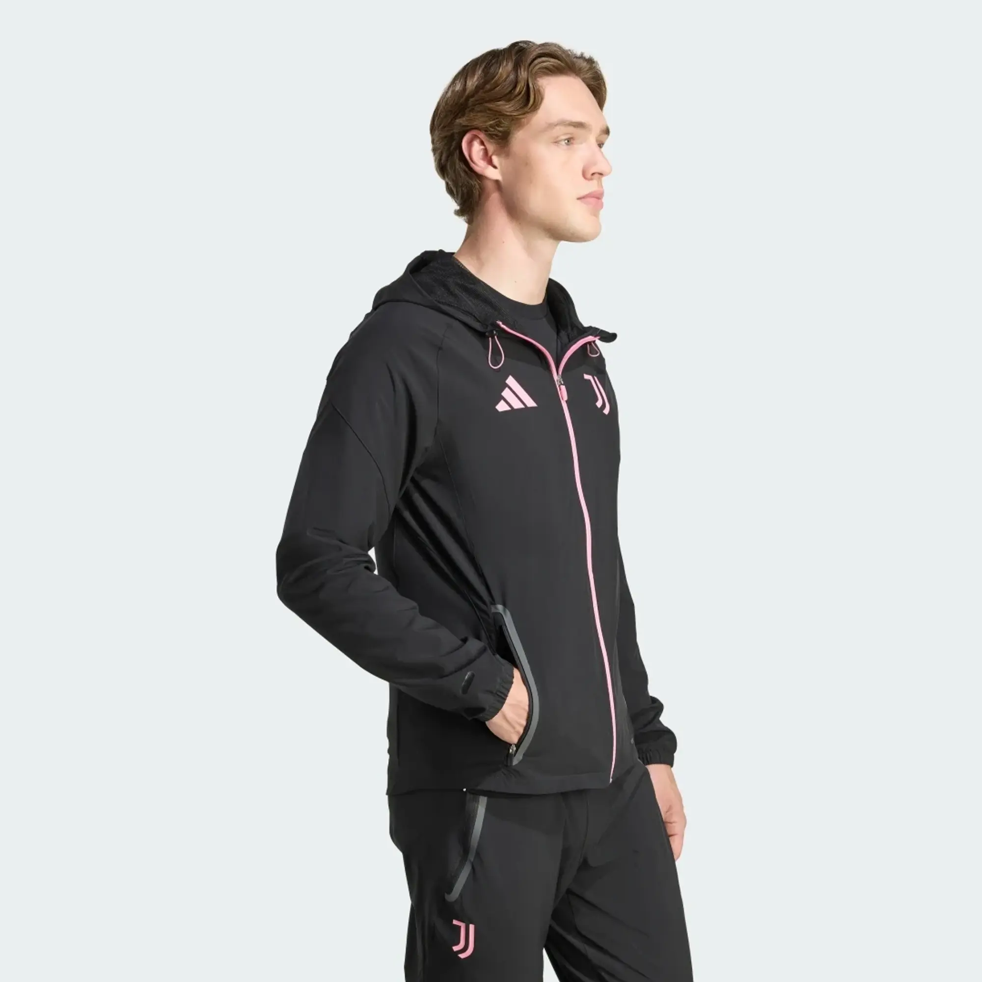 adidas Juventus Tiro 25 Competition Vis Tech Travel Jacket