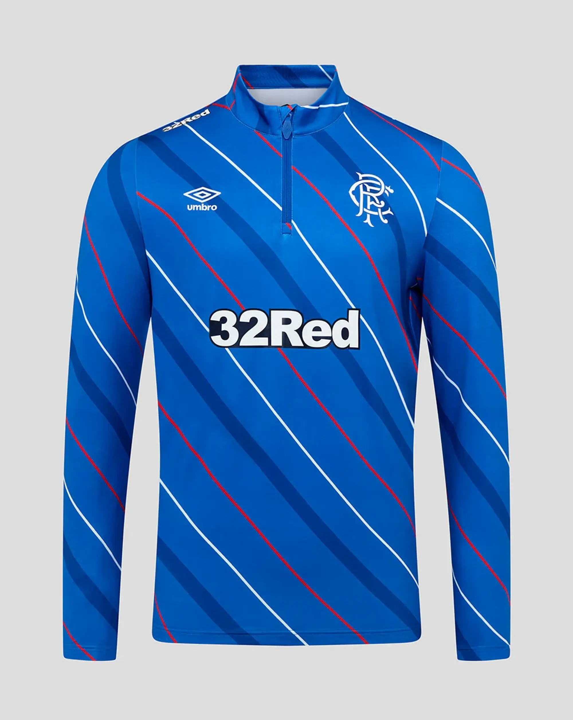 Castore Rangers Men's 25/26 Home Matchday 1/4 Zip