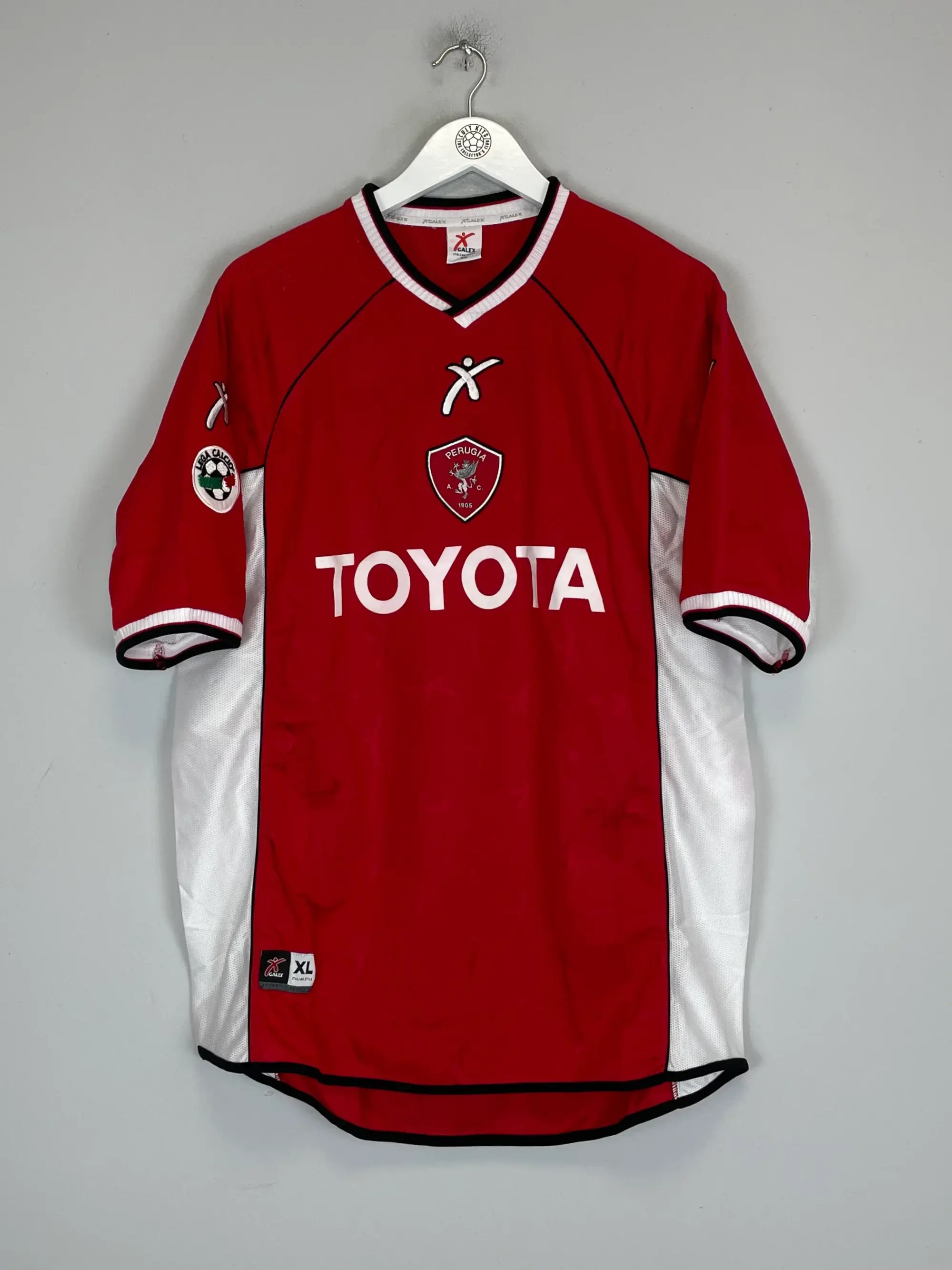 2002/03 PERUGIA MILANESE #3 HOME SHIRT (XL) GALEX | Cult Kits