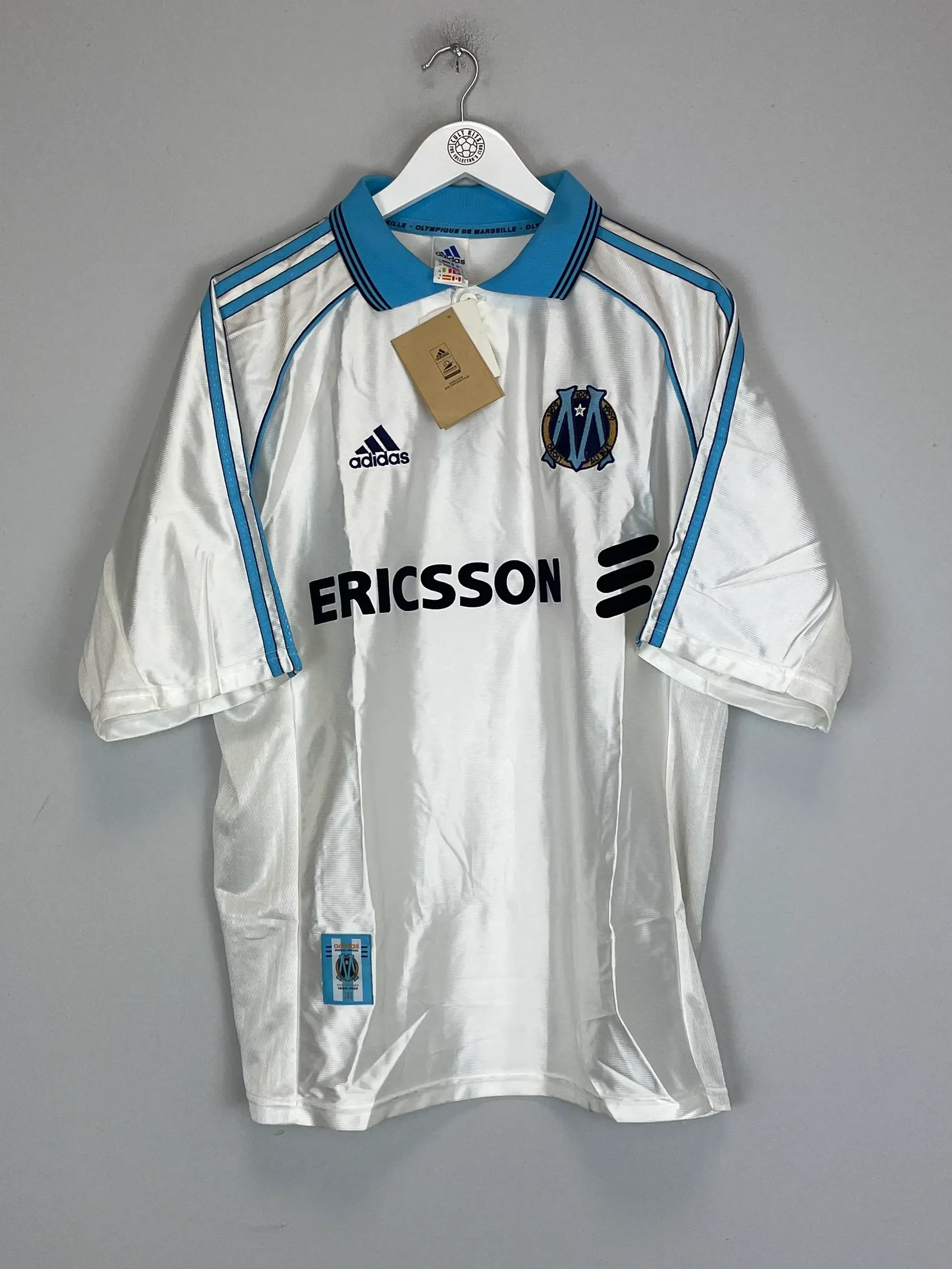 1998/99 MARSEILLE *BNWT* HOME SHIRT (XL) ADIDAS | Cult Kits