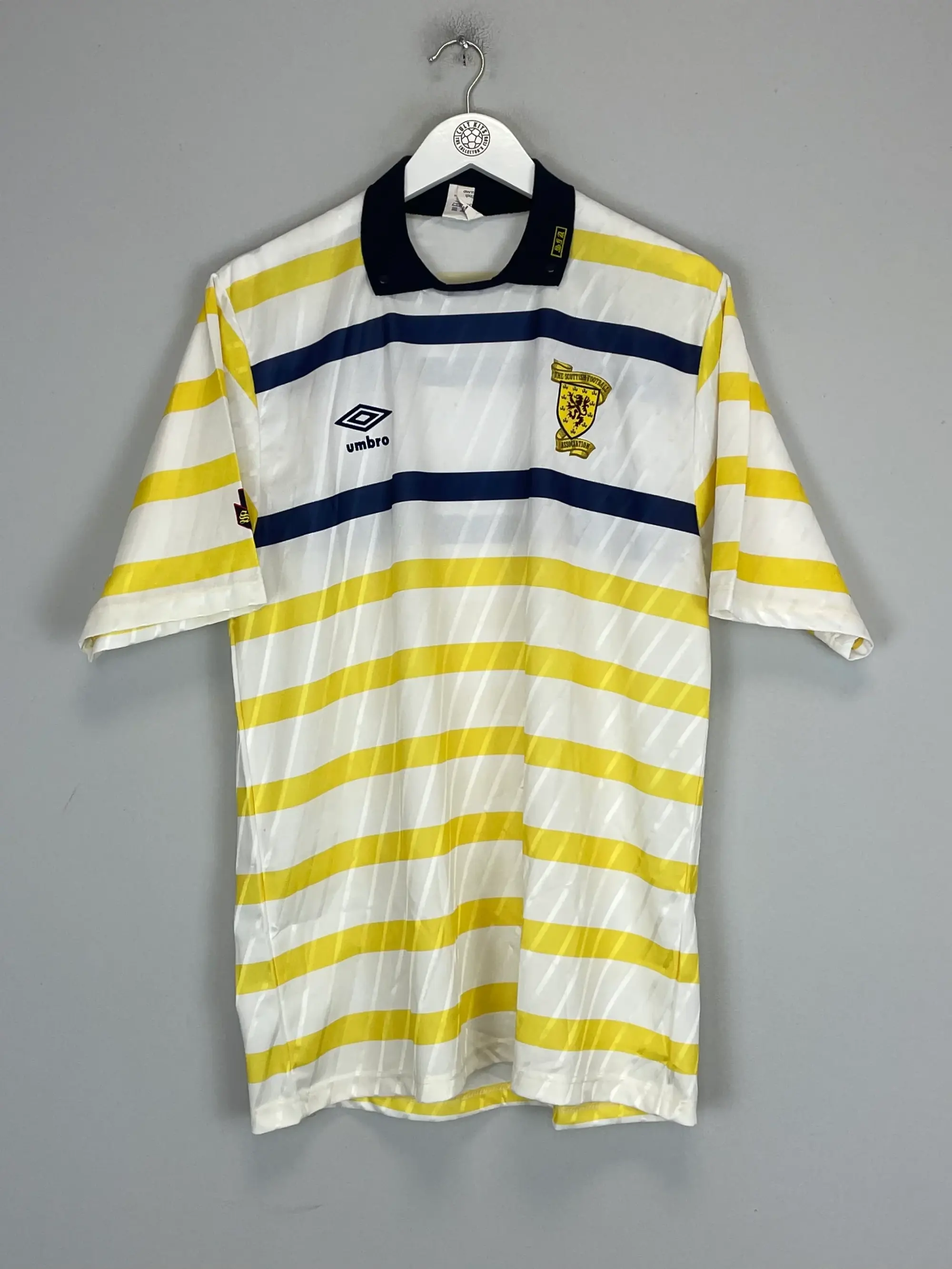 1988/91 SCOTLAND *MINT* AWAY SHIRT (L) UMBRO | Cult Kits
