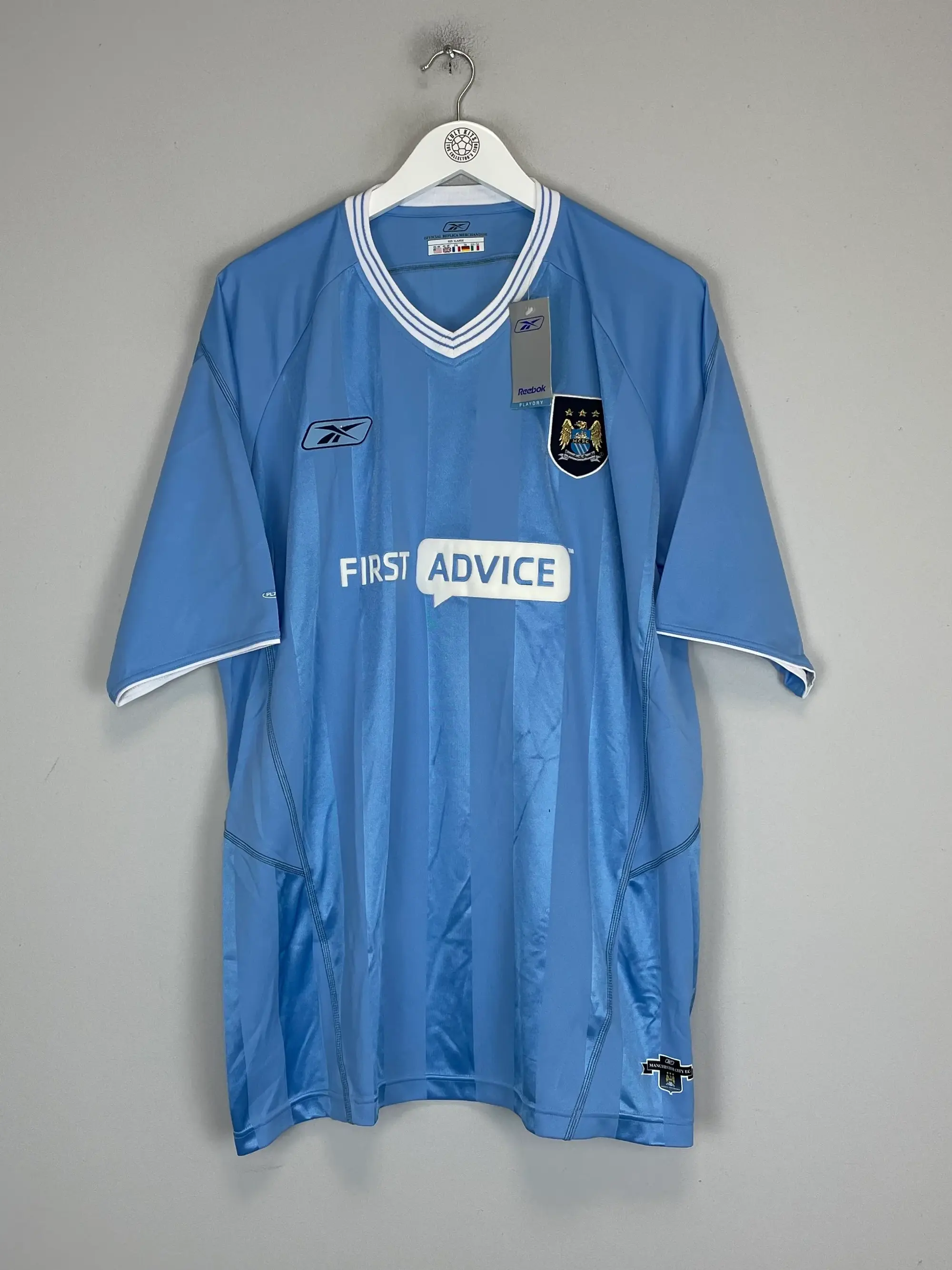 2003/04 MANCHESTER CITY *BNWT* HOME SHIRT (XL) REEBOK | Cult Kits