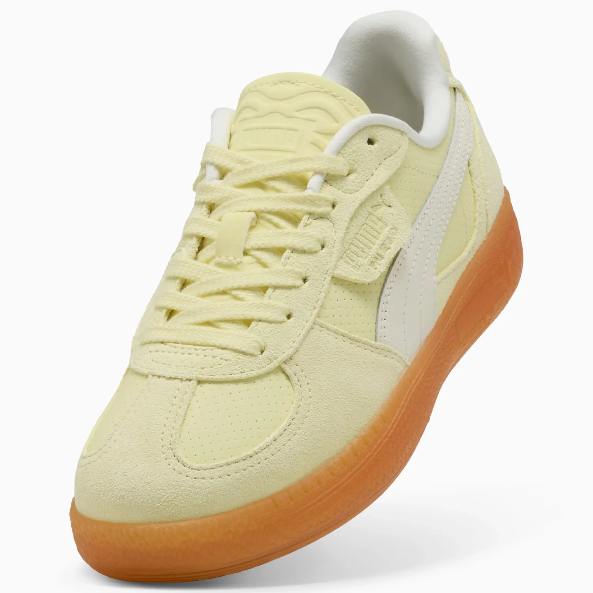PUMA Palermo Moda Ethereal Sneakers Women, Gold Moon/Warm White, size 3