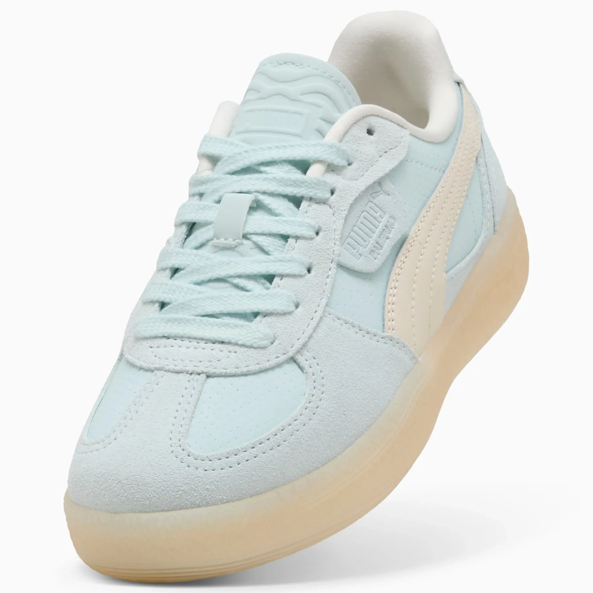 PUMA Palermo Moda Ethereal Sneakers Women, Sea Glass/Frosted Ivory, size 3