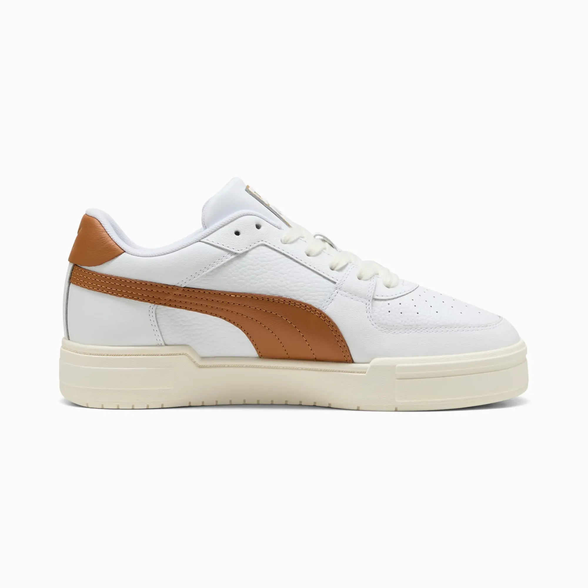 PUMA CA Pro Classic II Sneakers, White/Melted Caramel, size 10