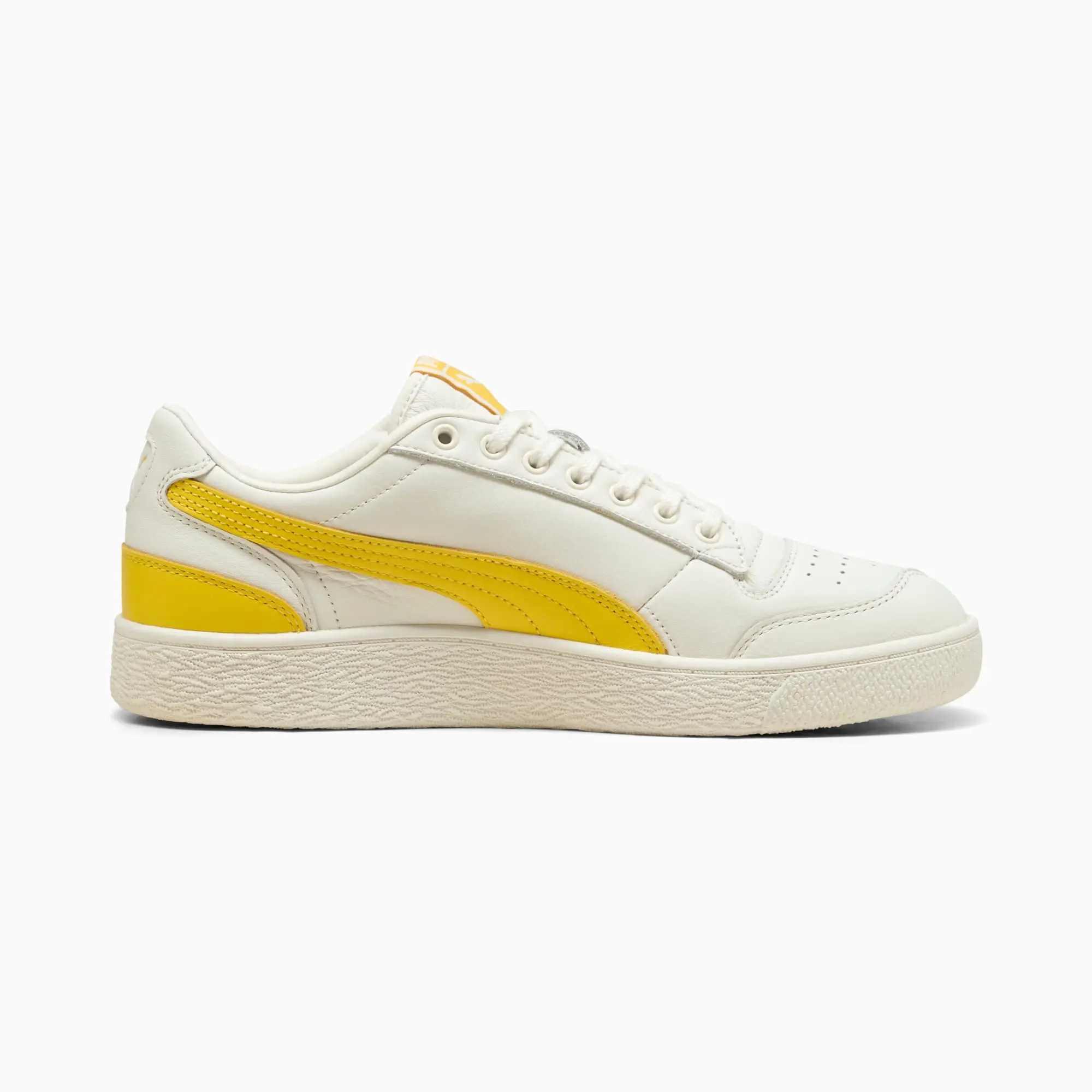 PUMA Majesty Sneakers Unisex, Warm White/Pelé Yellow, size 10