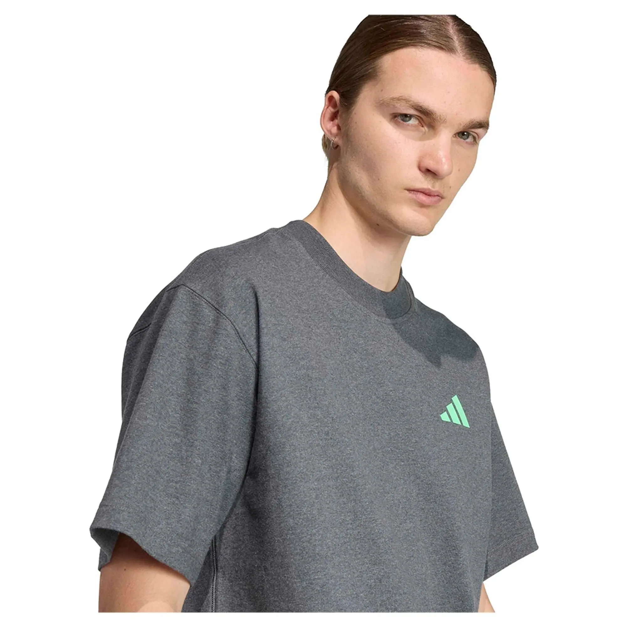 Adidas Mercedes-amg Petronas Formula One Team Premium Sweat Short Sleeve T-shirt