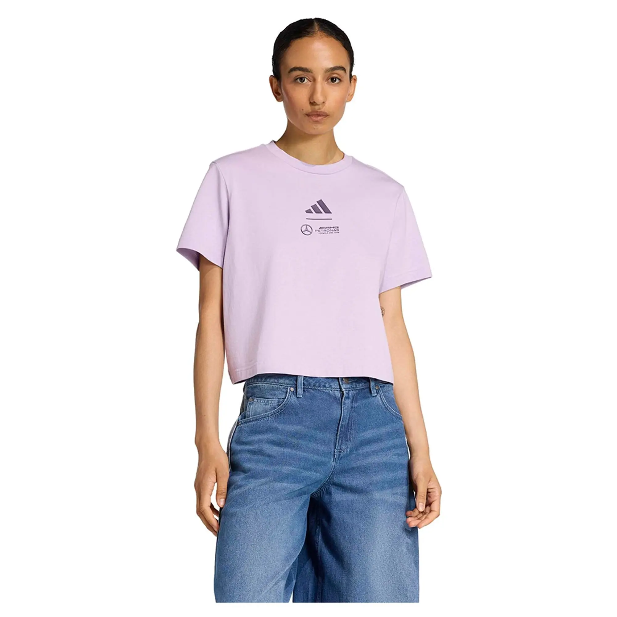 Adidas Mercedes-amg Petronas Formula One Team Polo Short Sleeve T-shirt