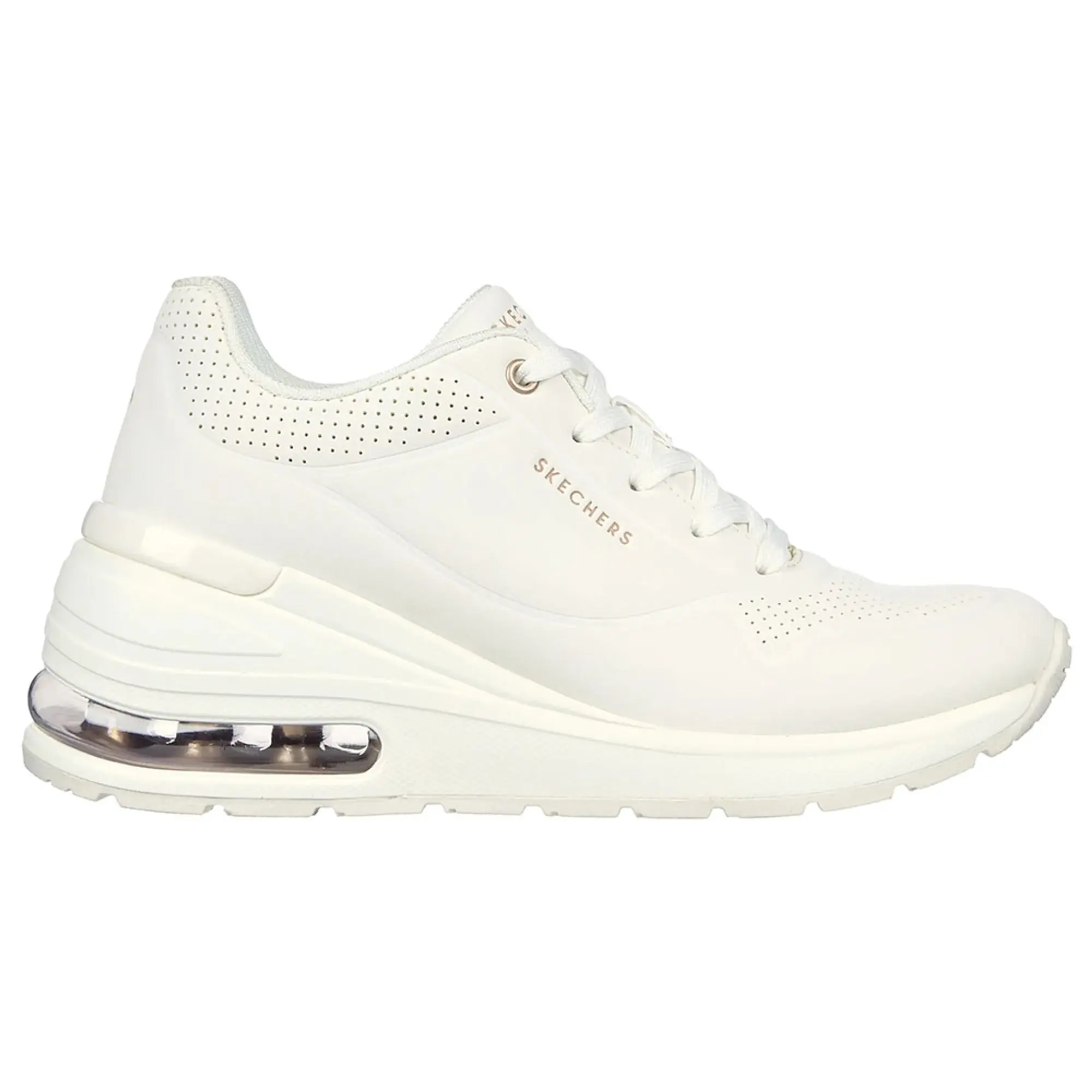 Skechers Women's Million Air - Elevated Air Sneaker in White