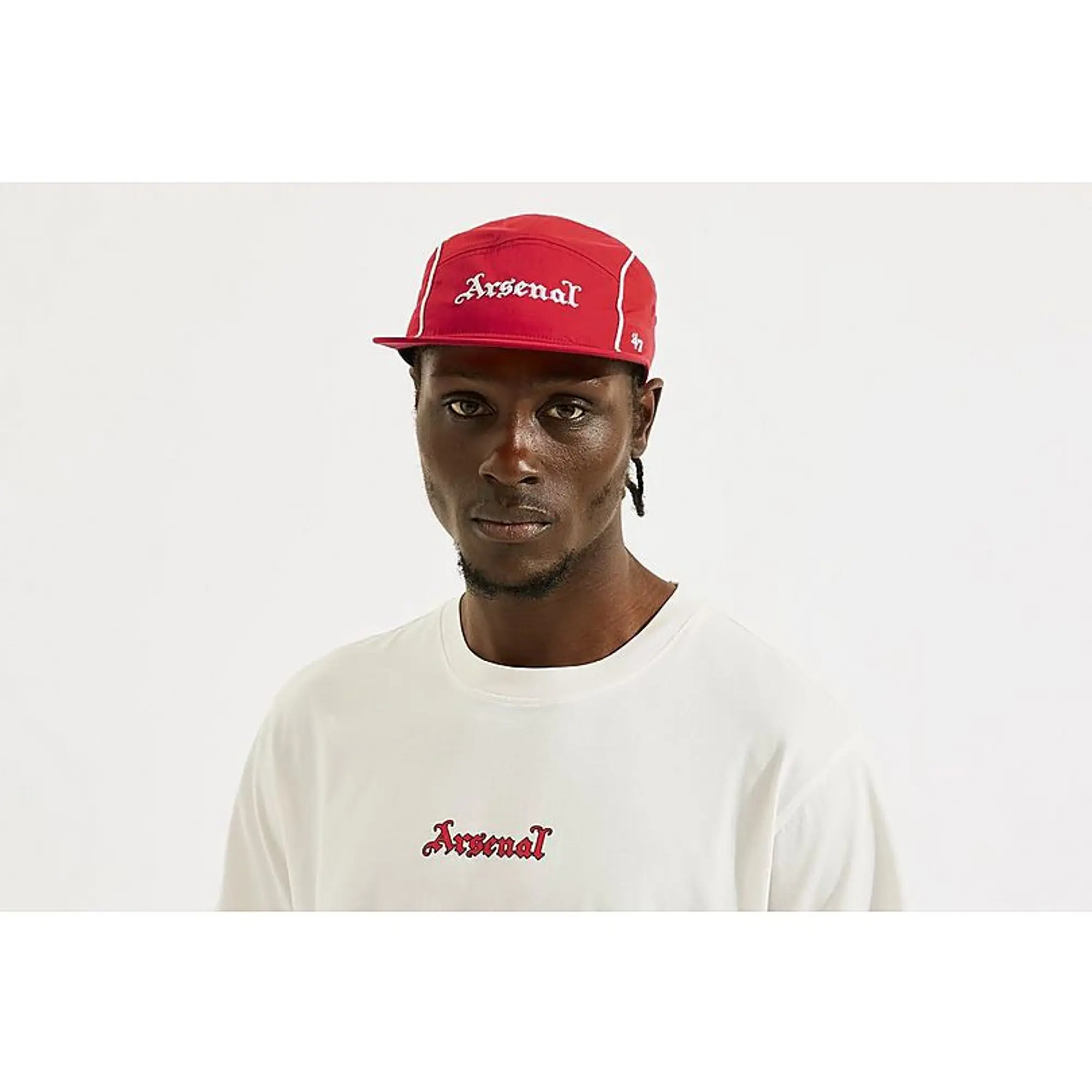 Arsenal 47 Red Gothic Panel Cap, Multicolor