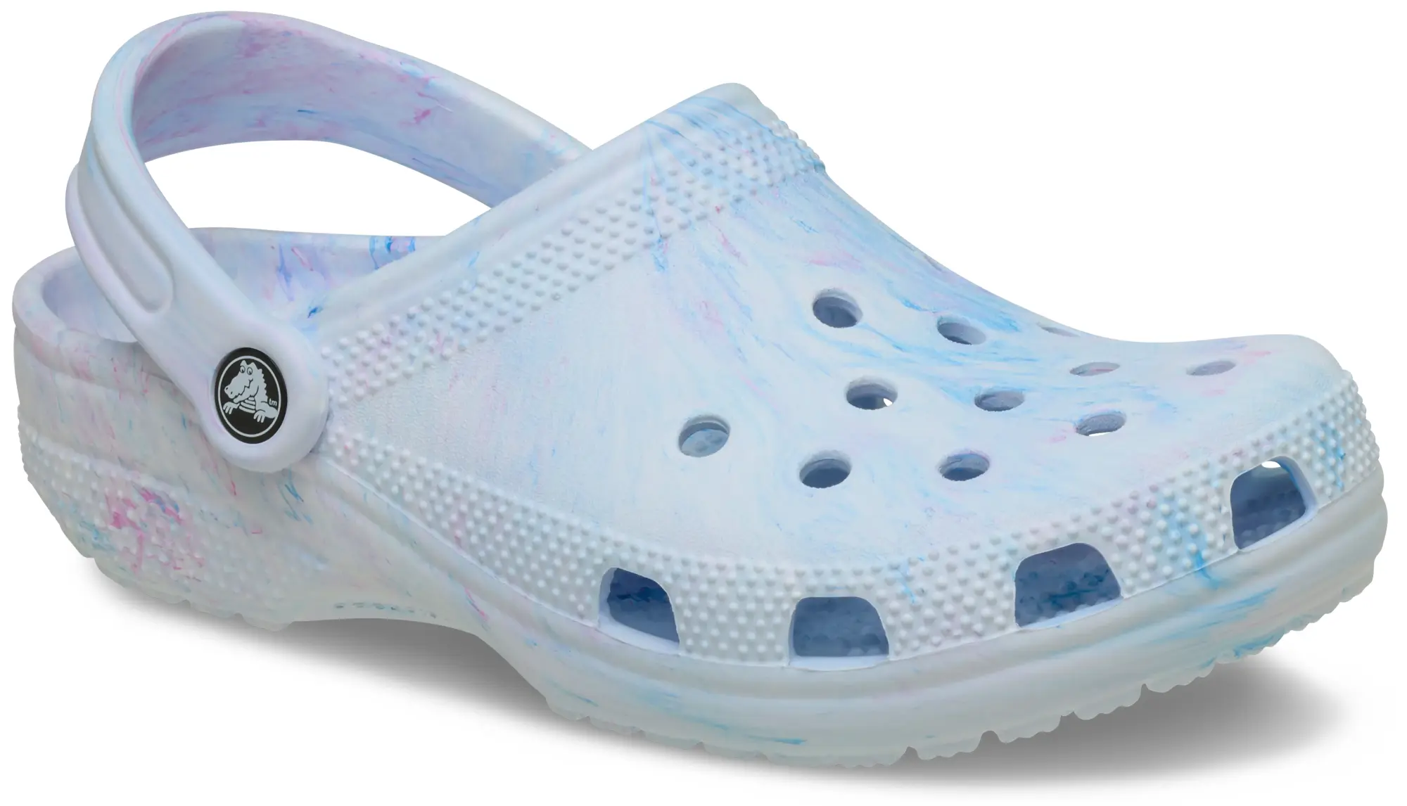 Crocs | Unisex | Classic Watercolor Marbled | Clogs | Oxygen Swirl | W4/M3