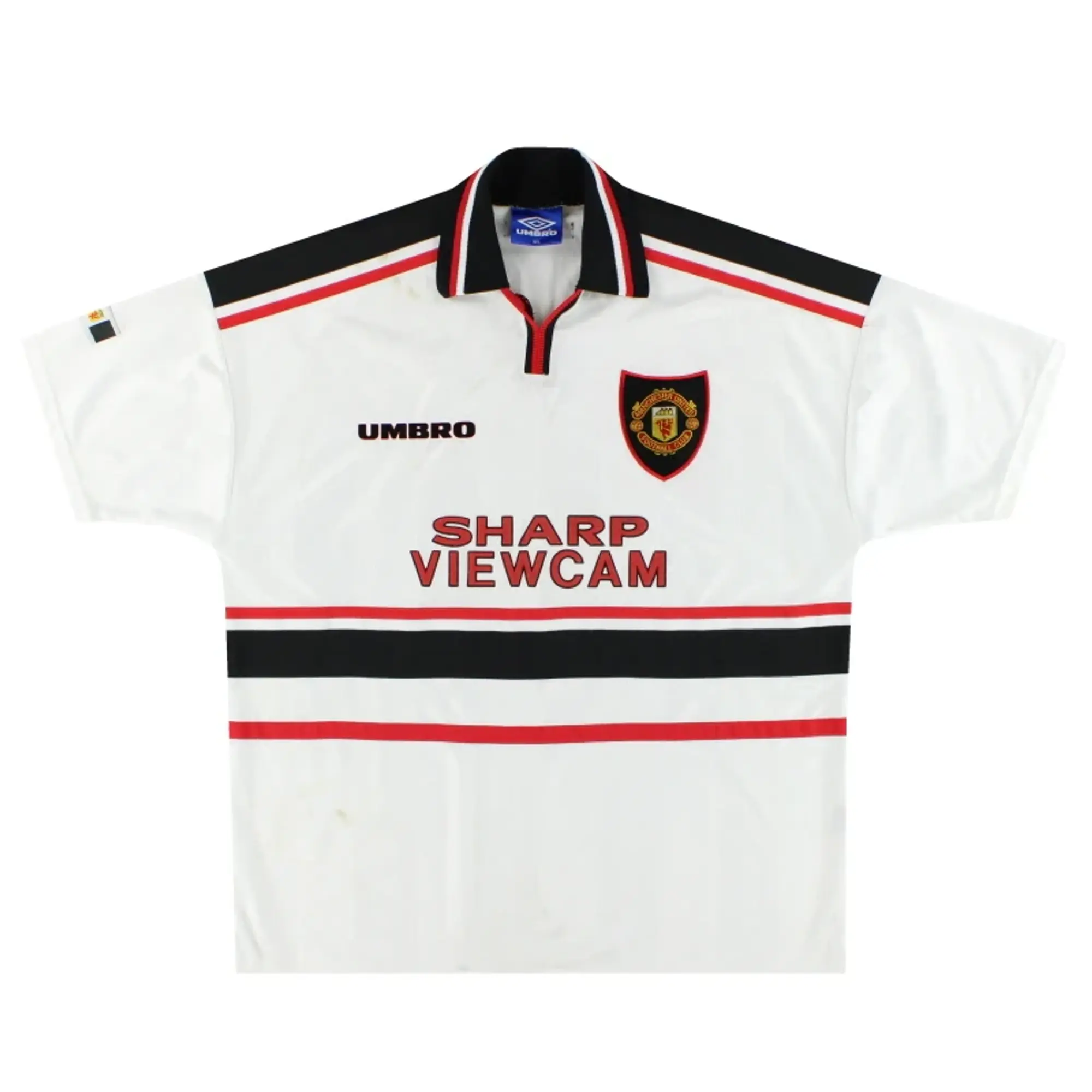 1997-99 Manchester United Umbro Away Shirt XXL - Manchester United / Very Good 