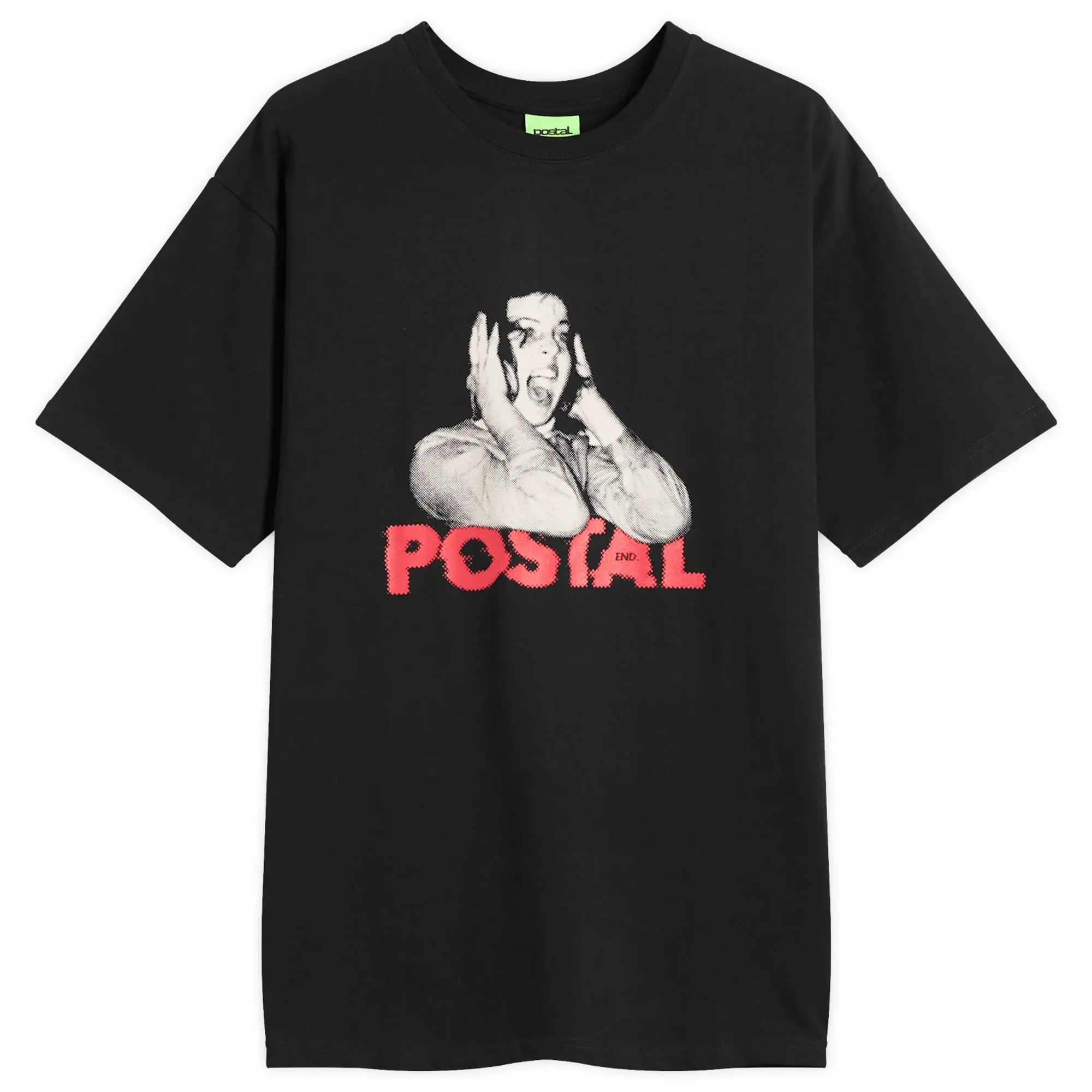 POSTAL Men's Hear No POSTAL Men's T-Shirt Black