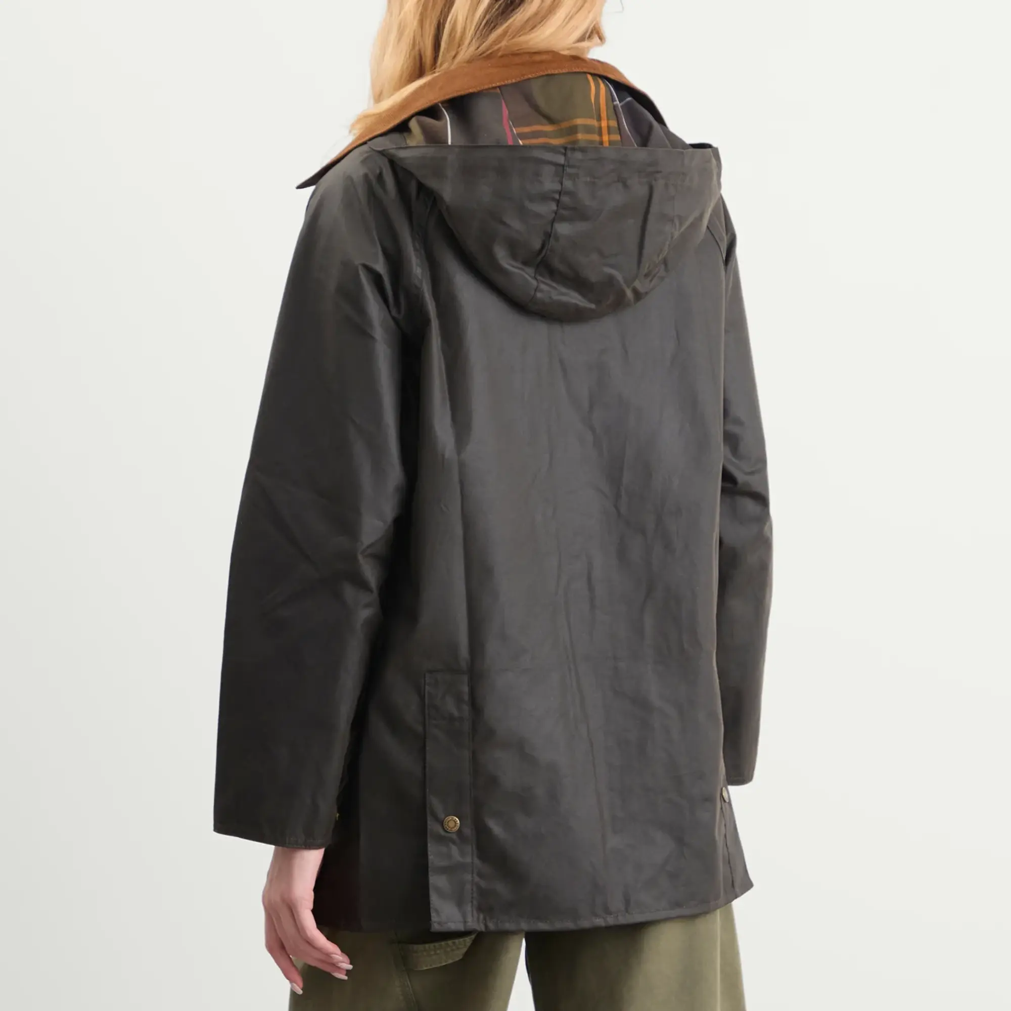 Barbour Women's Highclere Wax Jacket Olive