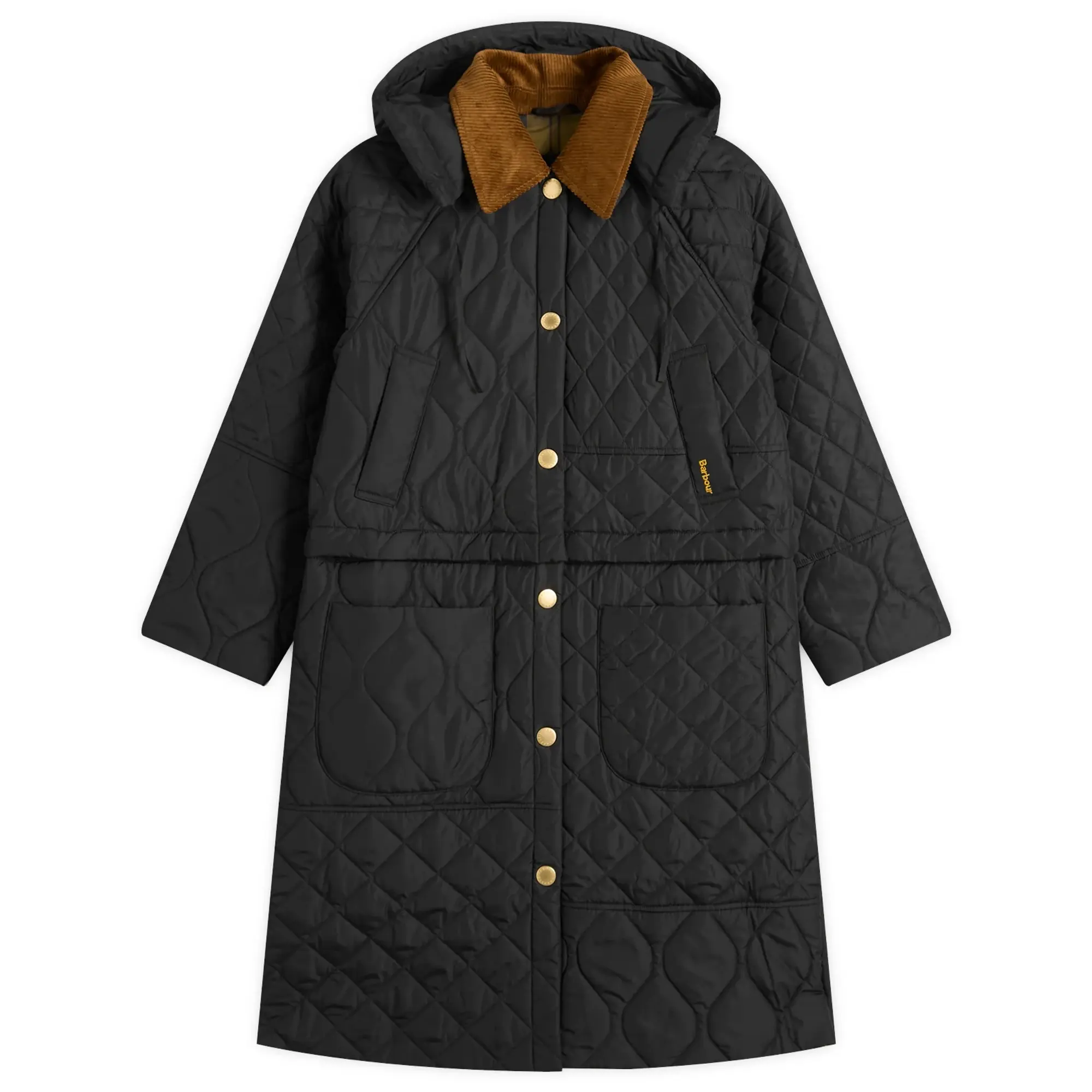 Barbour Women's Lilian Quilted Jacket Black