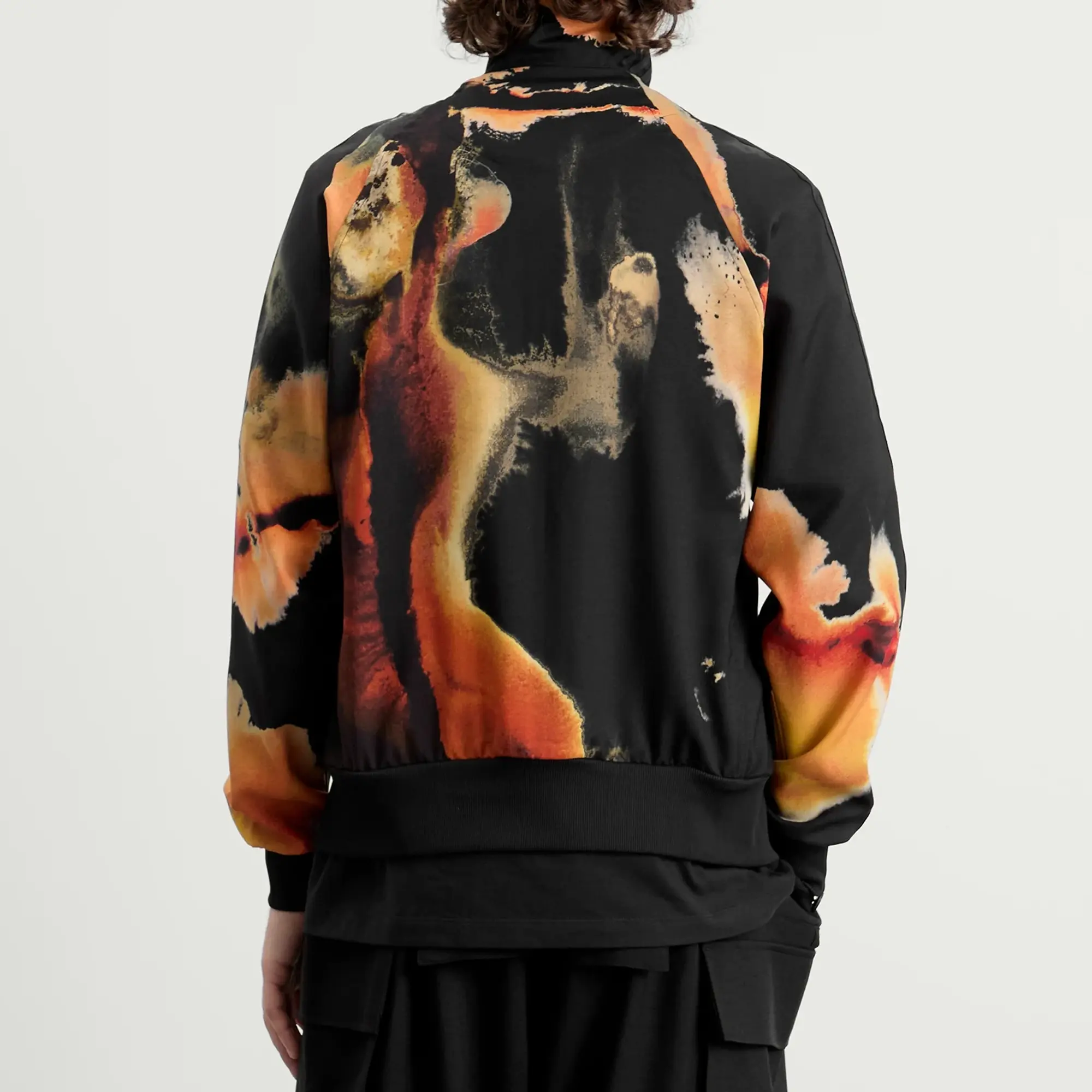 Y-3 Men's Printed Track Top Black